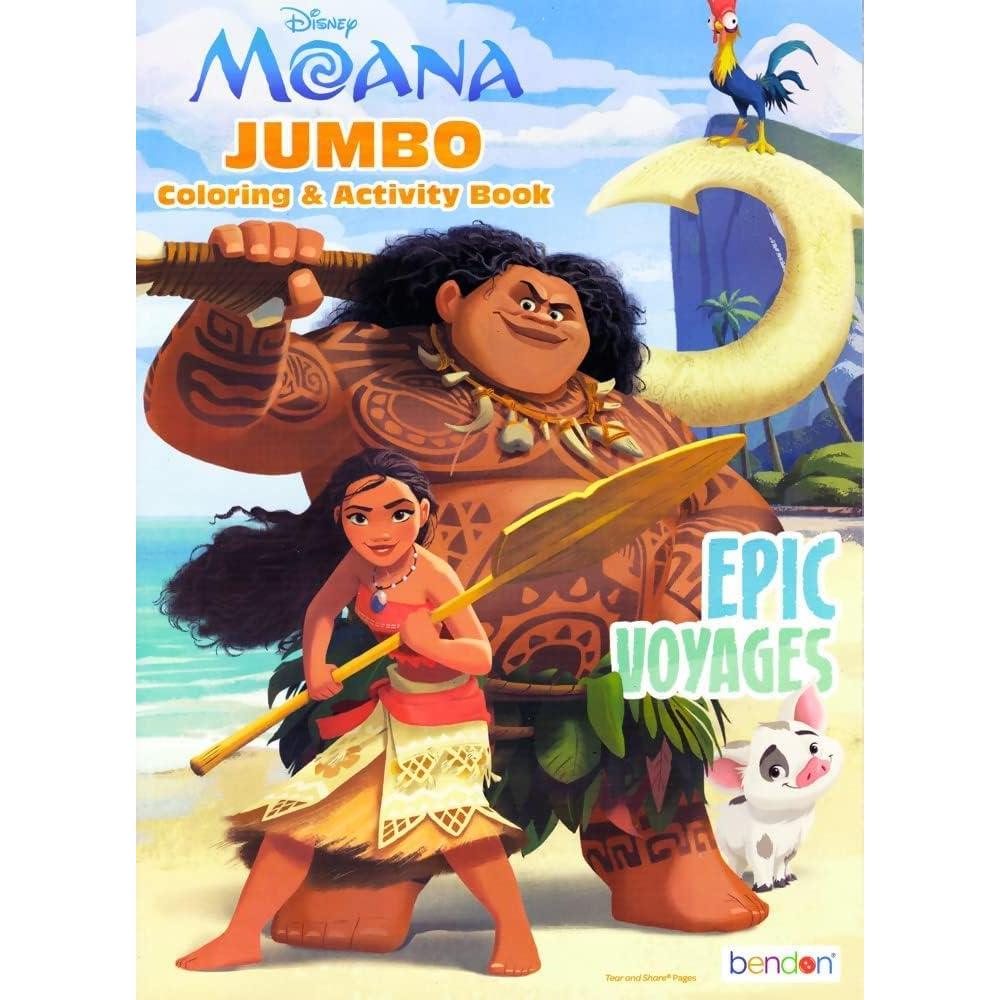 Set de Colorear Disney para Niños - 5 Libros y Stickers