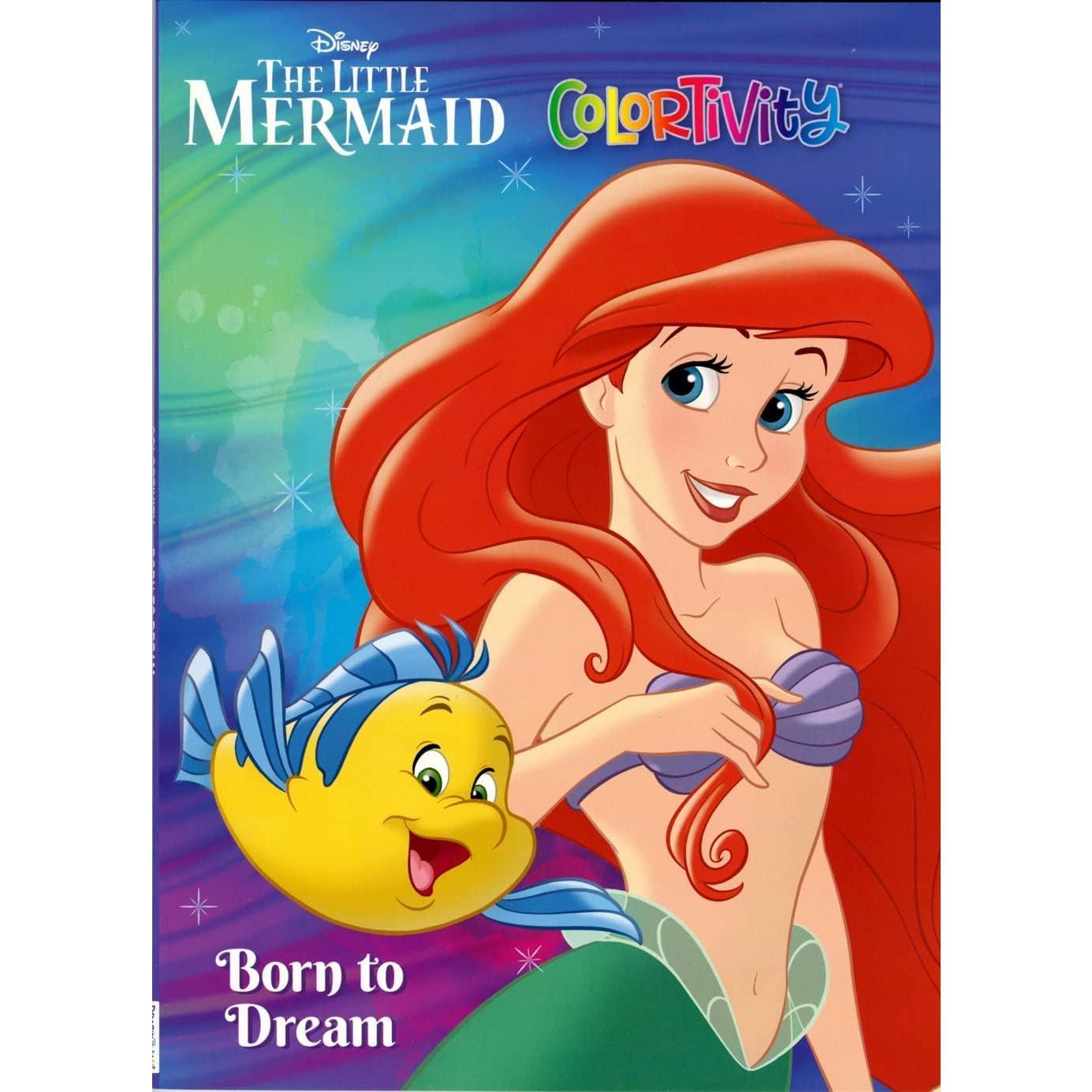 Set de Colorear Disney para Niños - 5 Libros y Stickers