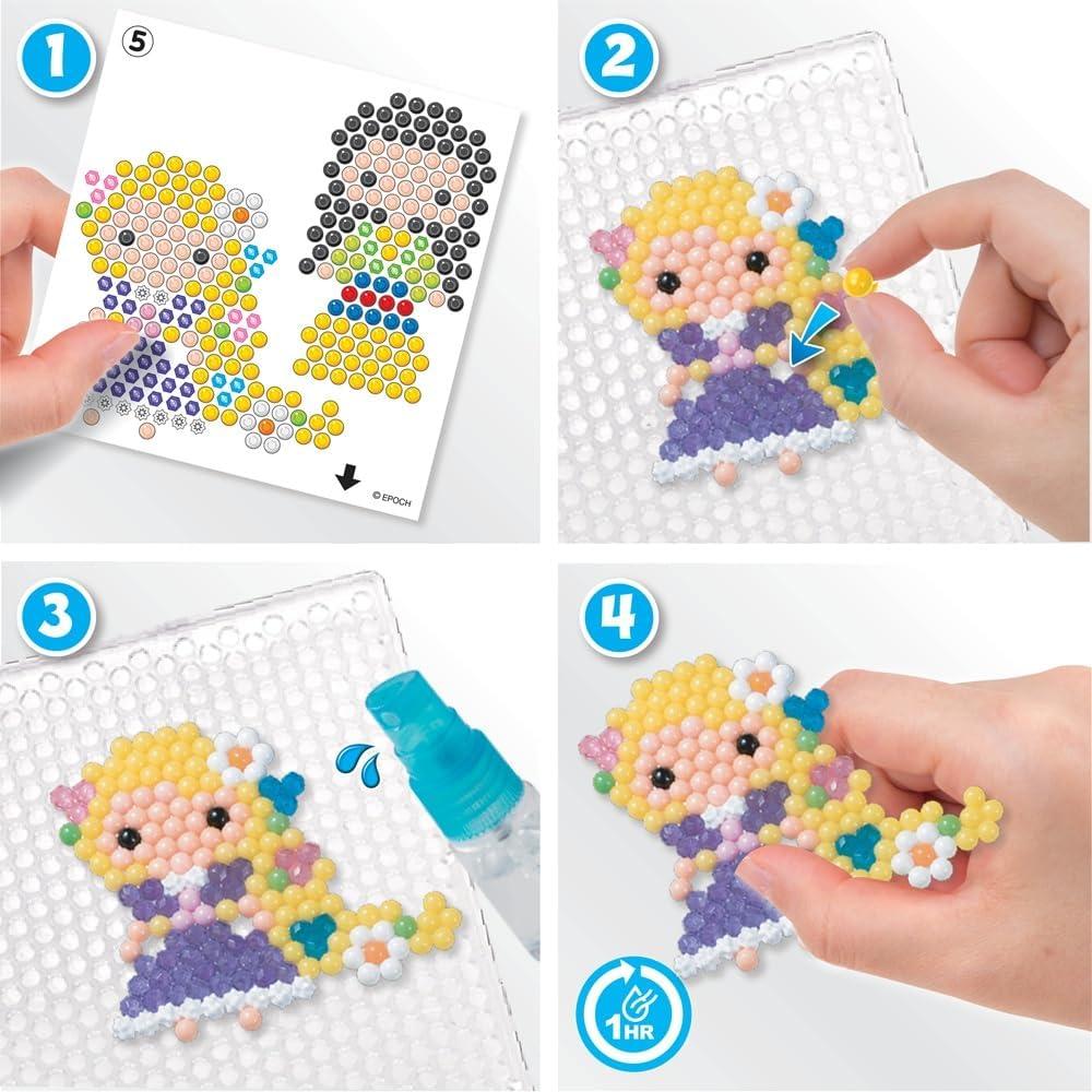 Kit Completo Aquabeads Princesas Disney - 2500 Perlas y Accesorios