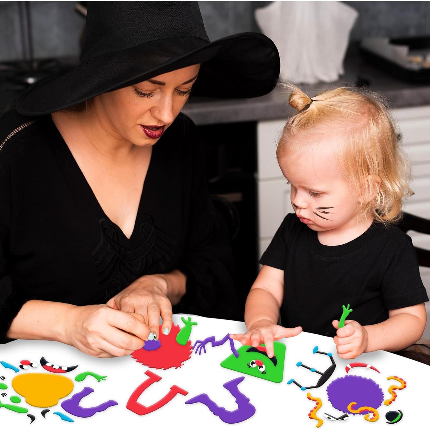 Kit de Manualidades de Monstruo de Espuma ArtCreativity - 12 Piezas Halloween