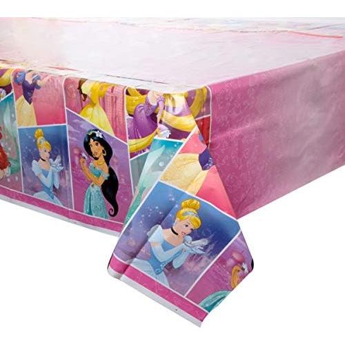 Suministros de Fiesta Princesas Disney Único - 3 Manteles Plástico 137x213cm