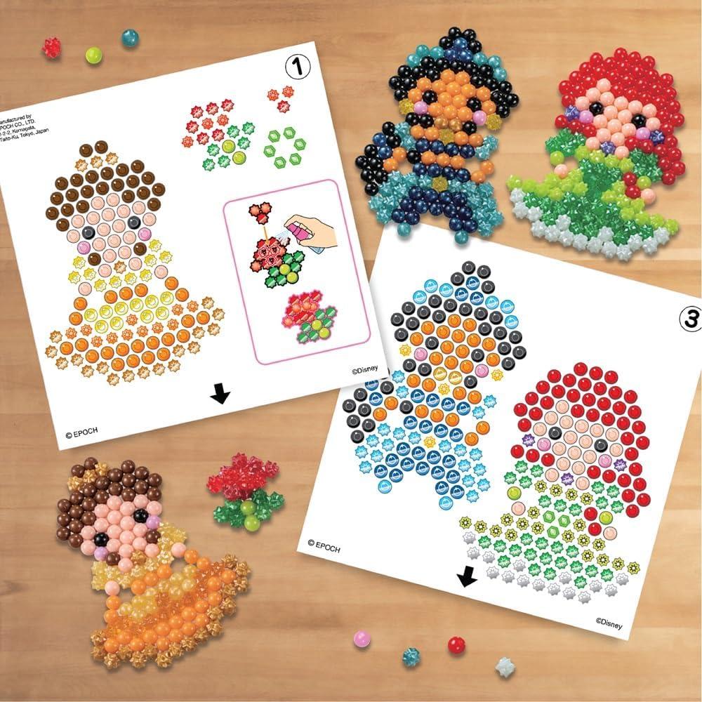 Conjunto de Manualidades Aquabeads Disney Princesas 900 Piezas