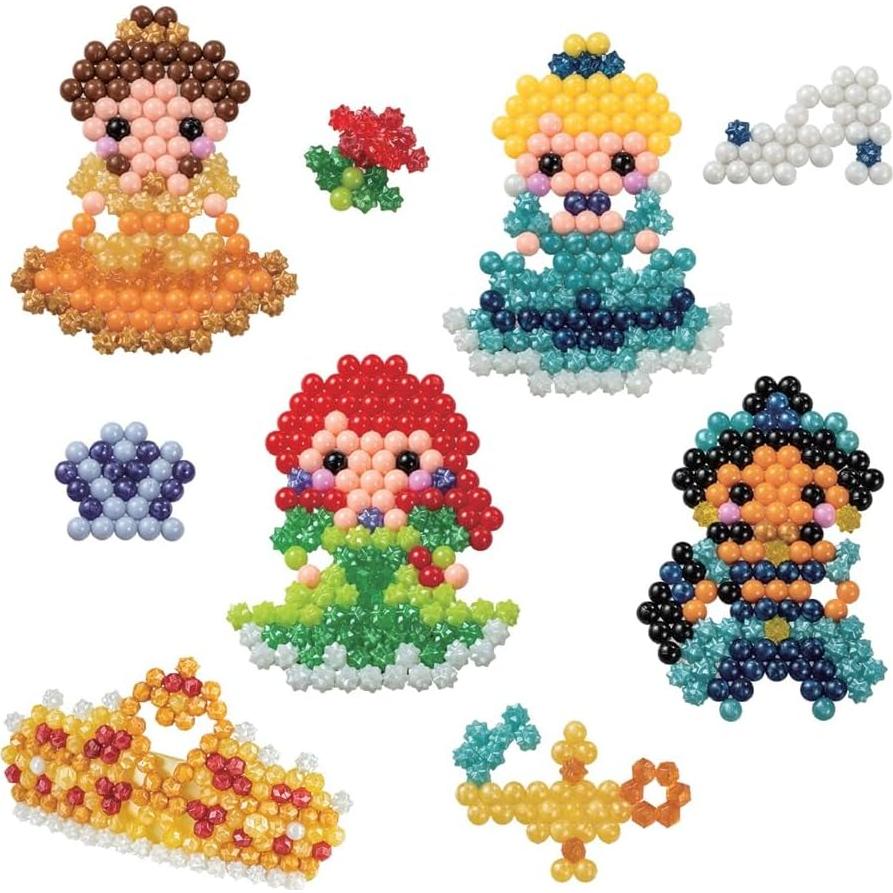 Conjunto de Manualidades Aquabeads Disney Princesas 900 Piezas