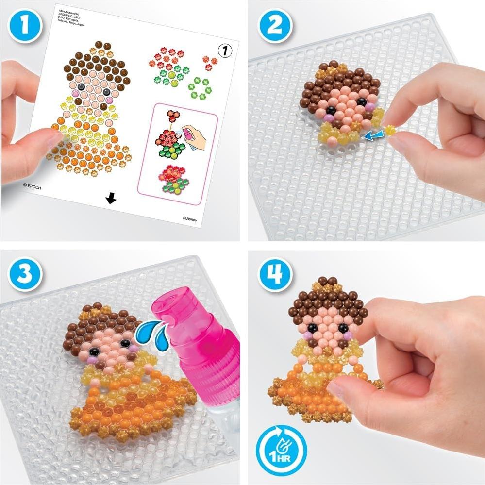 Conjunto de Manualidades Aquabeads Disney Princesas 900 Piezas