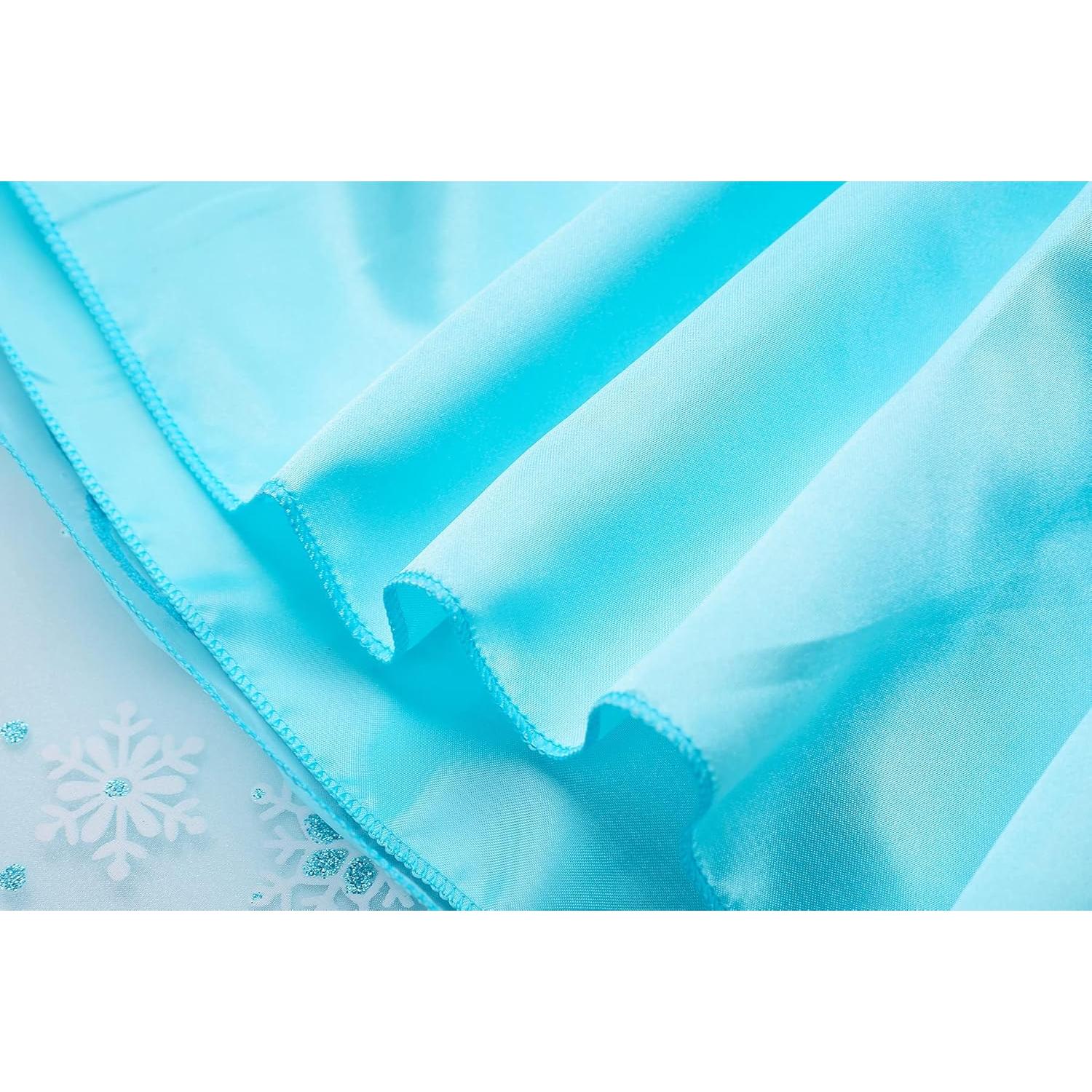 Disfraz de Princesa ReliBeauty Lentejuelas Azul Claro 4T