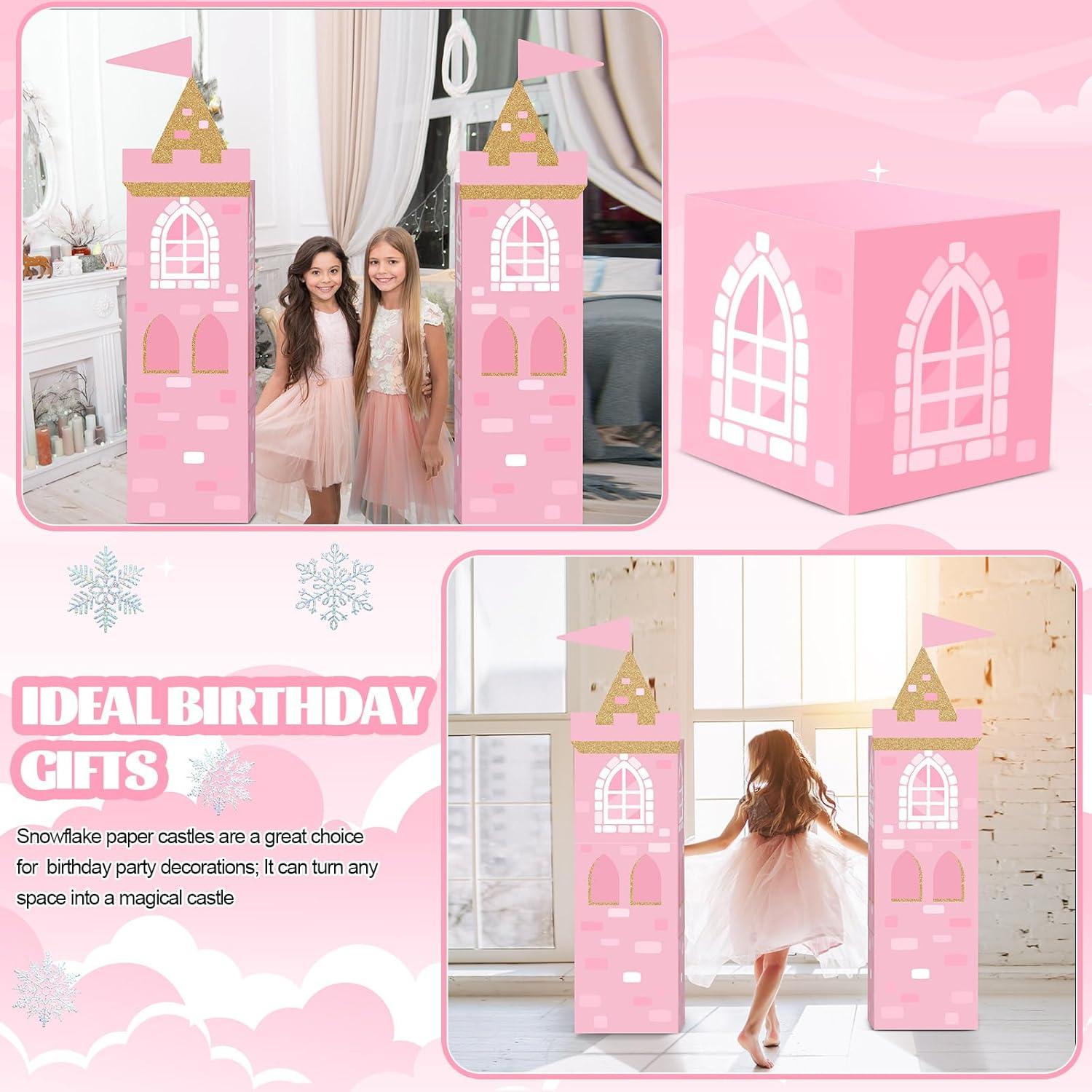 Decoración de Fiesta de Princesa Bucherry 13 Piezas Rosa