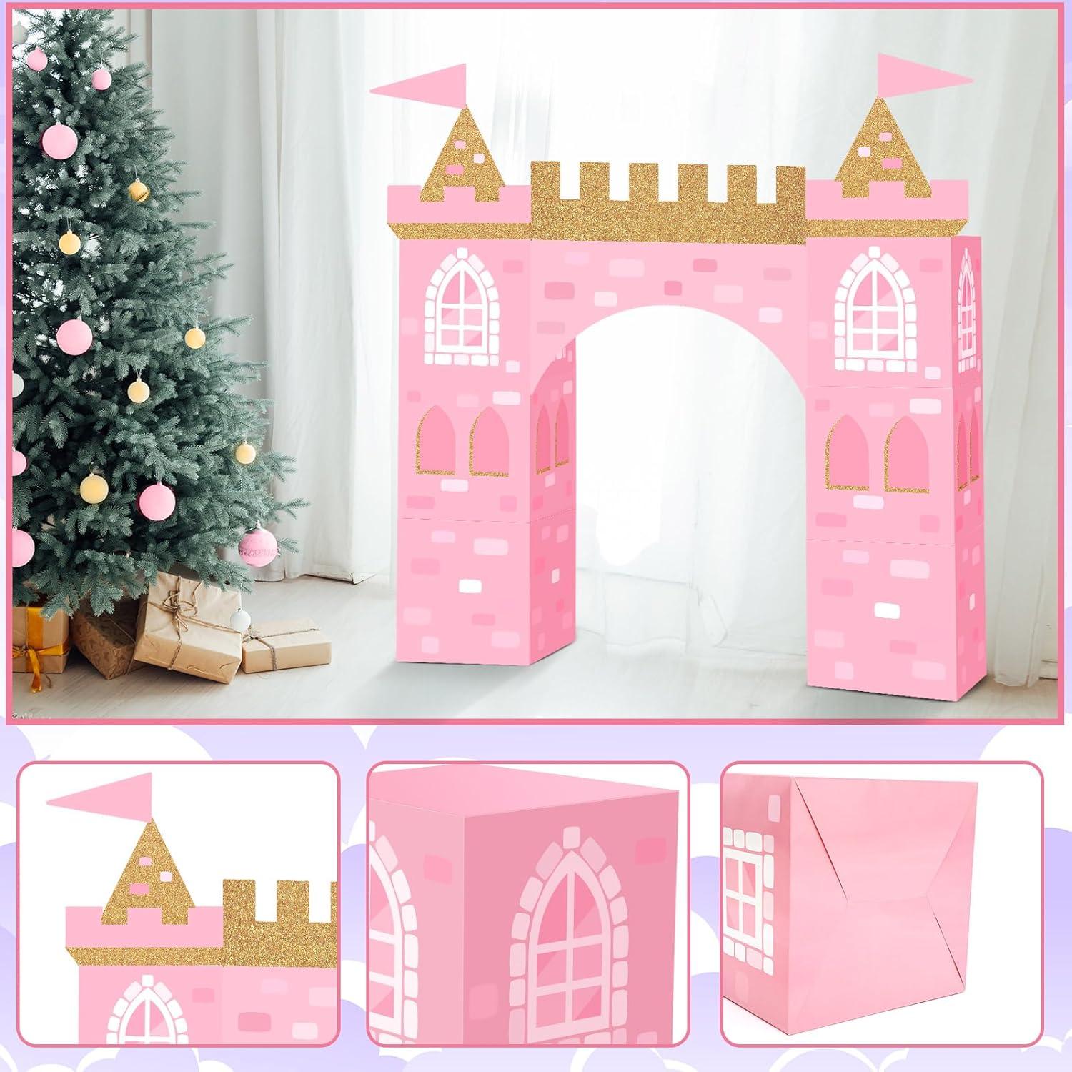 Decoración de Fiesta de Princesa Bucherry 13 Piezas Rosa