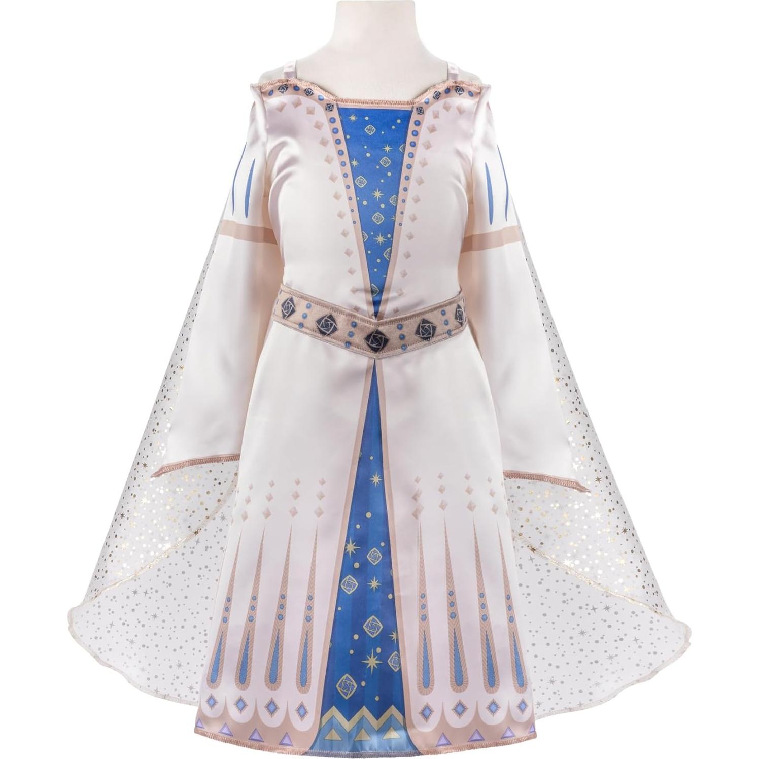 Vestido Reina Amaya Disney Wish Licenciado Talla 4-6X