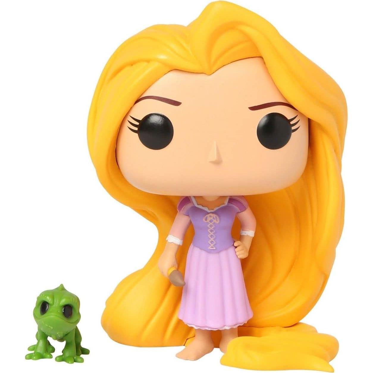 Figura de Vinilo Funko Pop Disney Enredados Rapunzel y Pascal 9.5cm