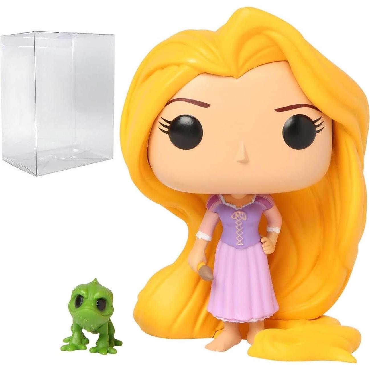 Figura de Vinilo Funko Pop Disney Enredados Rapunzel y Pascal 9.5cm