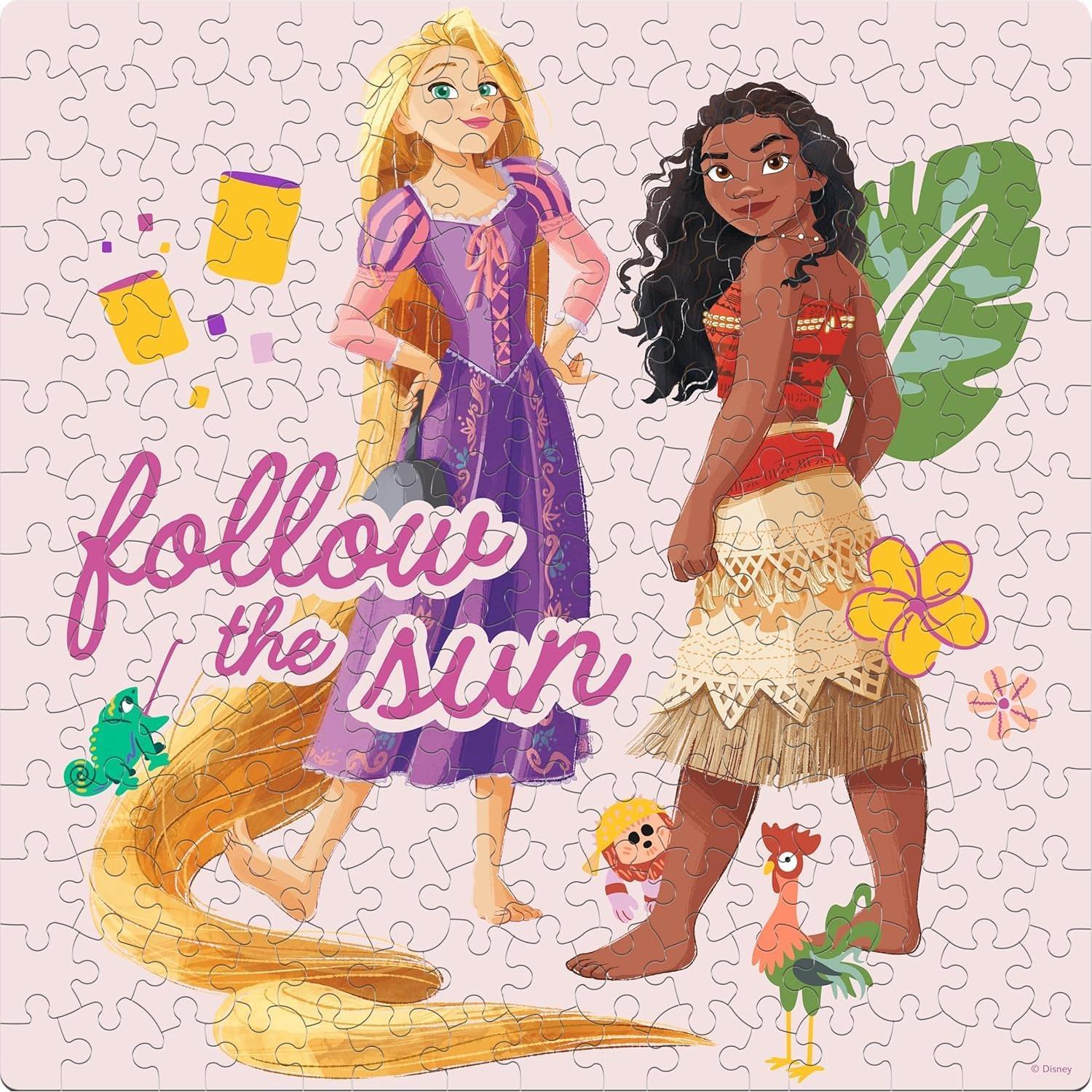 Rompecabezas Ceaco 200 Piezas Princesa Disney Rapunzel Moana