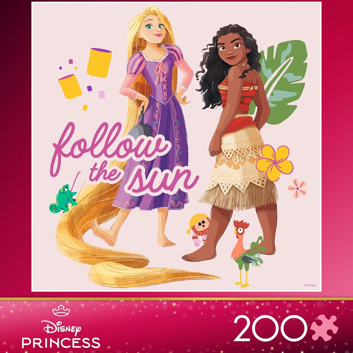 Rompecabezas Ceaco 200 Piezas Princesa Disney Rapunzel Moana