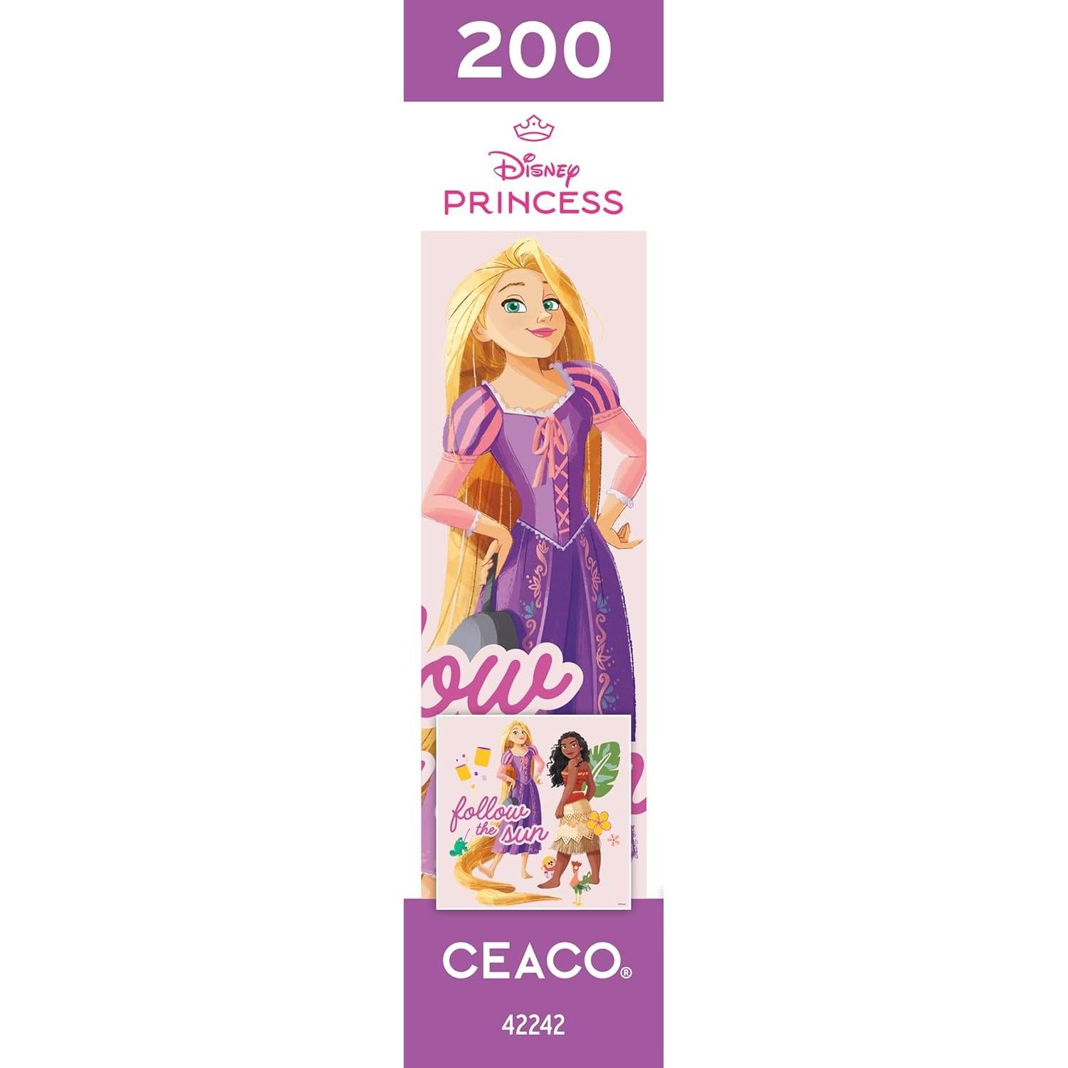 Rompecabezas Ceaco 200 Piezas Princesa Disney Rapunzel Moana