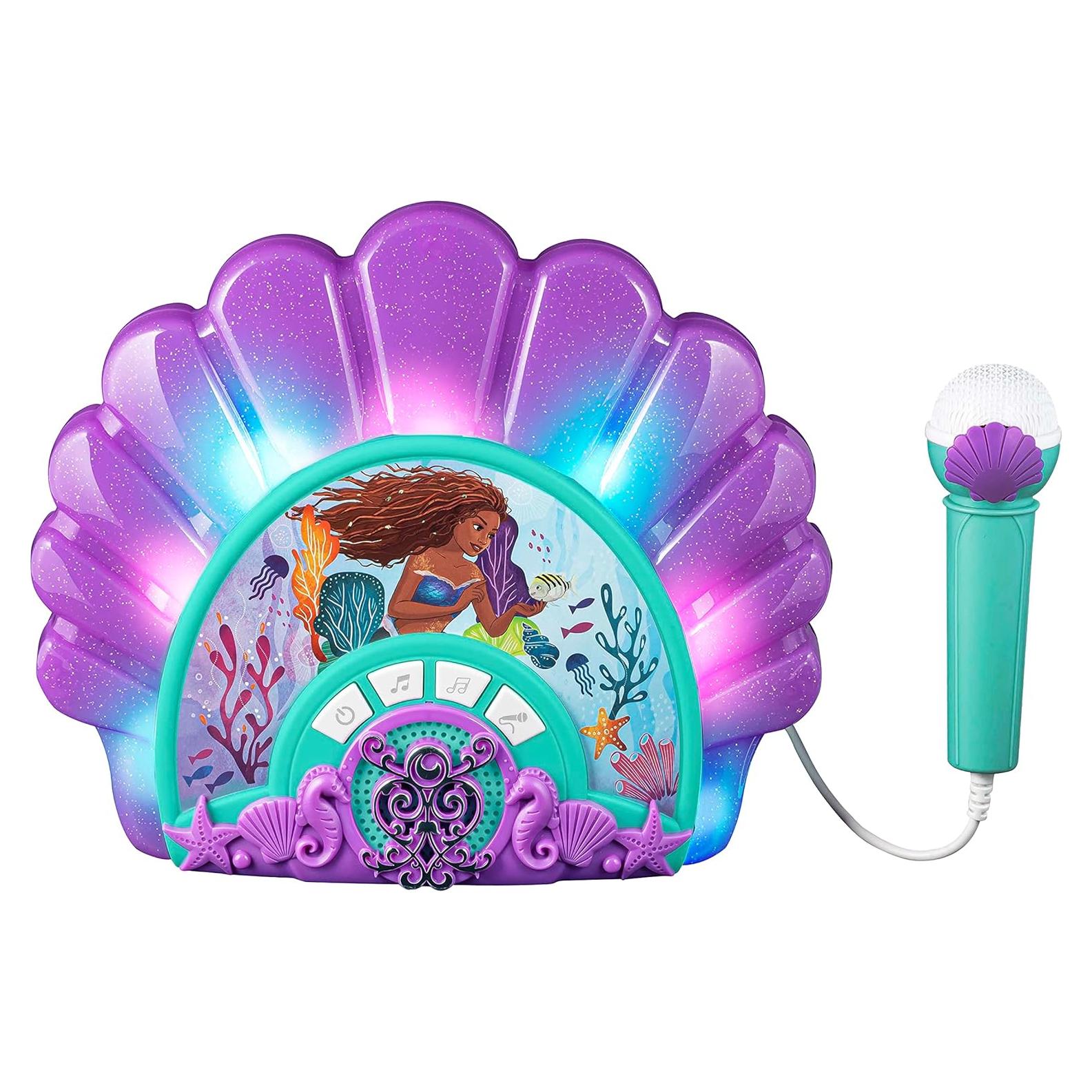 Micrófono de Karaoke eKids La Sirenita con Música Incorporada