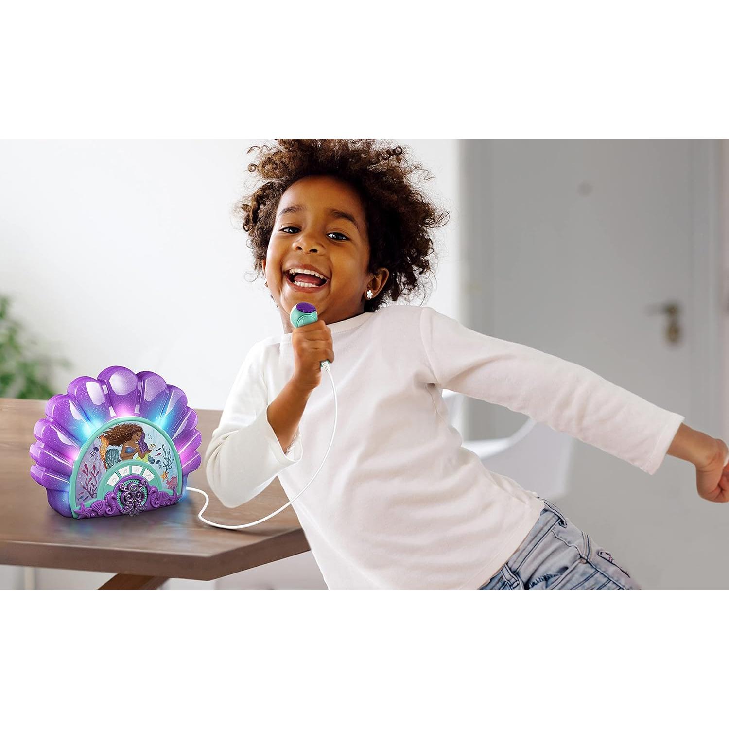 Micrófono de Karaoke eKids La Sirenita con Música Incorporada