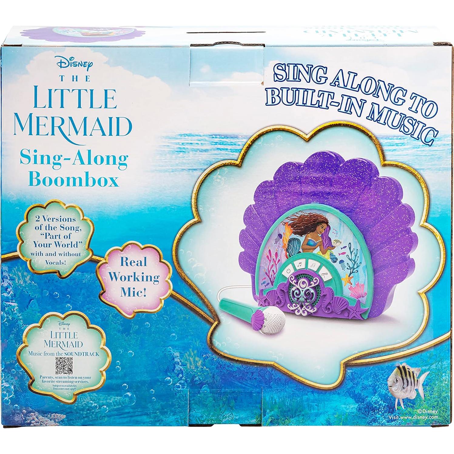 Micrófono de Karaoke eKids La Sirenita con Música Incorporada