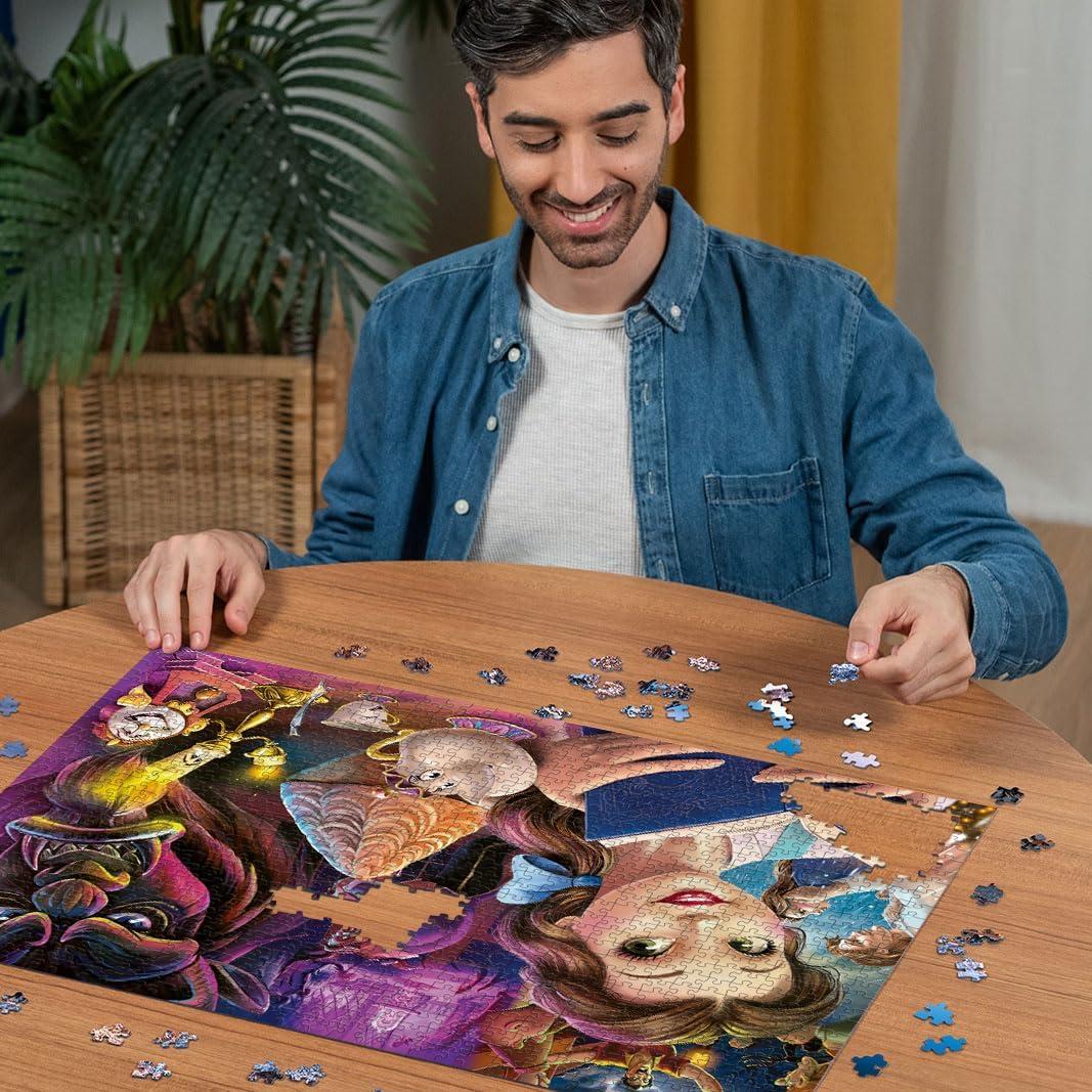 Rompecabezas Ravensburger 1000 Piezas La Bella y la Bestia