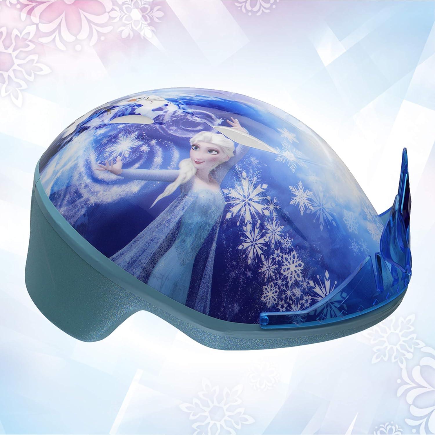 Casco de Bicicleta BELL Frozen 3D Tiara para Niños 3-5 Años
