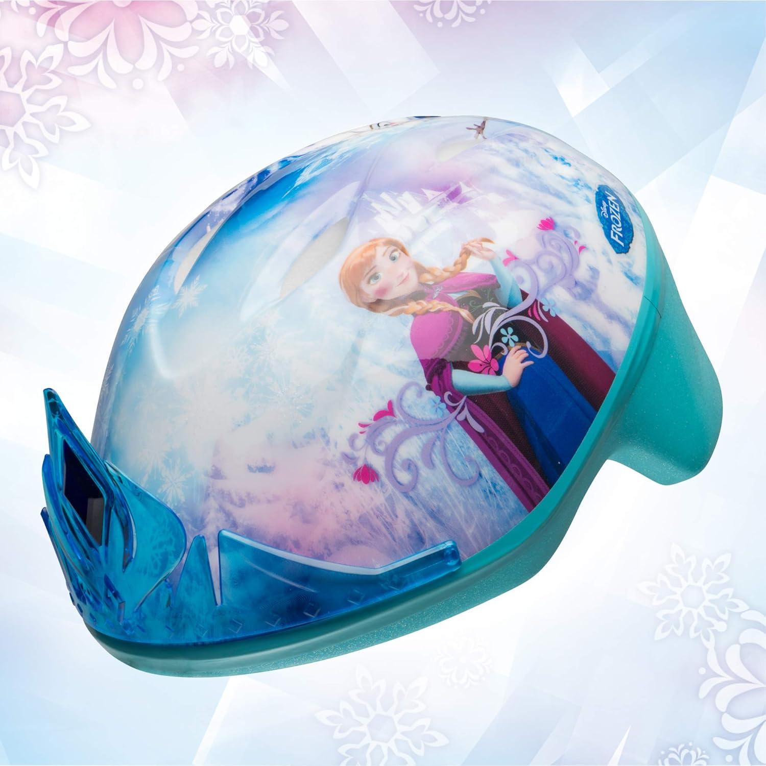 Casco de Bicicleta BELL Frozen 3D Tiara para Niños 3-5 Años