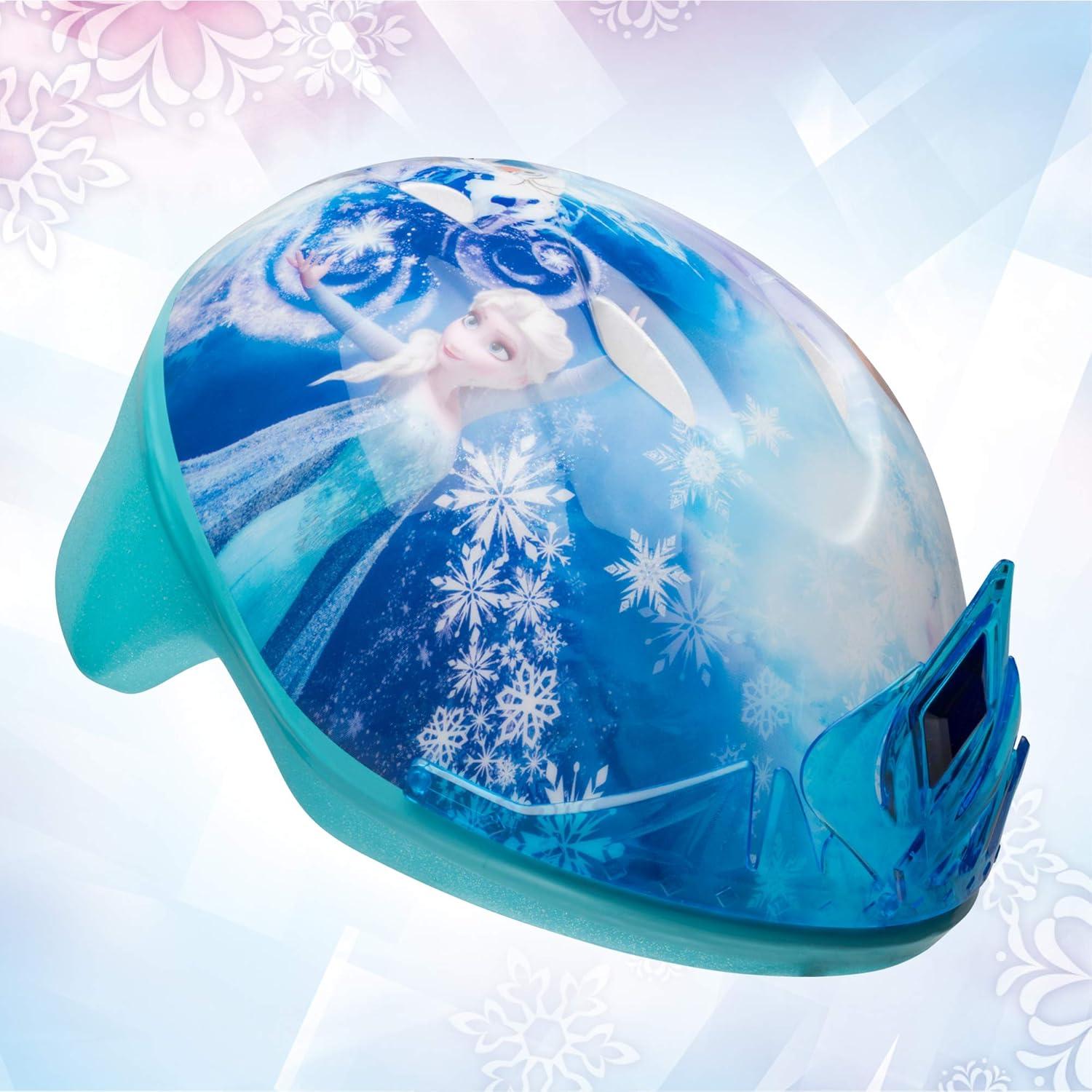 Casco de Bicicleta BELL Frozen 3D Tiara para Niños 3-5 Años