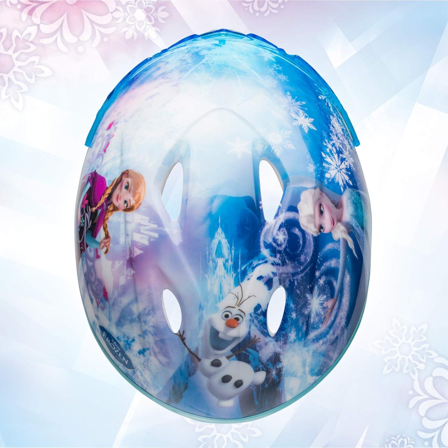 Casco de Bicicleta BELL Frozen 3D Tiara para Niños 3-5 Años