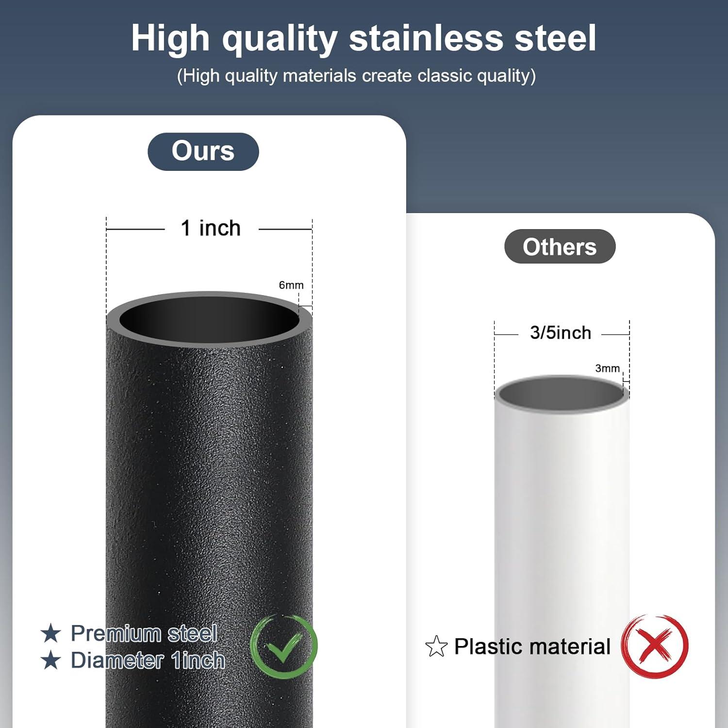 Barra de Seguridad Ajustable DIIG para Puerta Corredera 45-128 cm