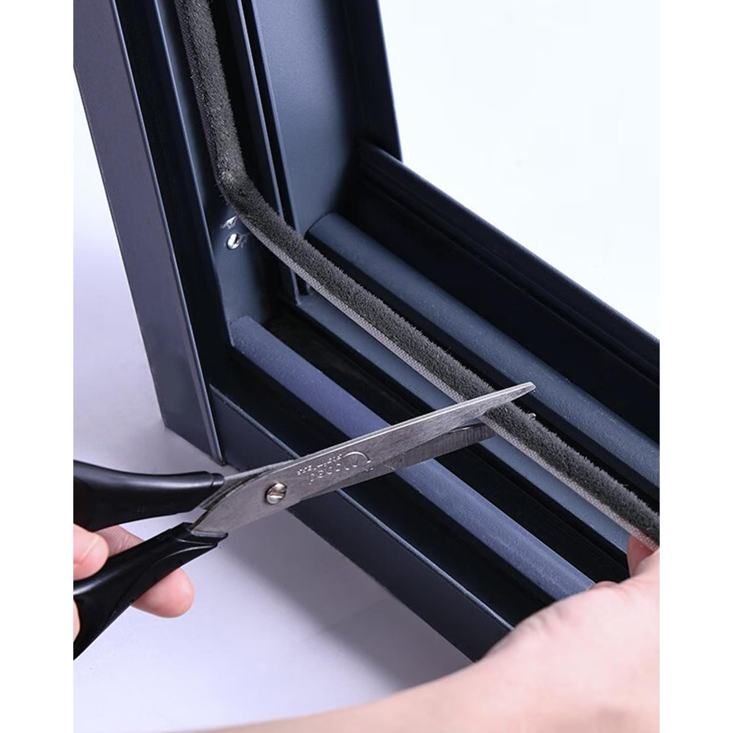 Burlete de Cepillo Noabaco 10.06 m Aislamiento Acústico Gris