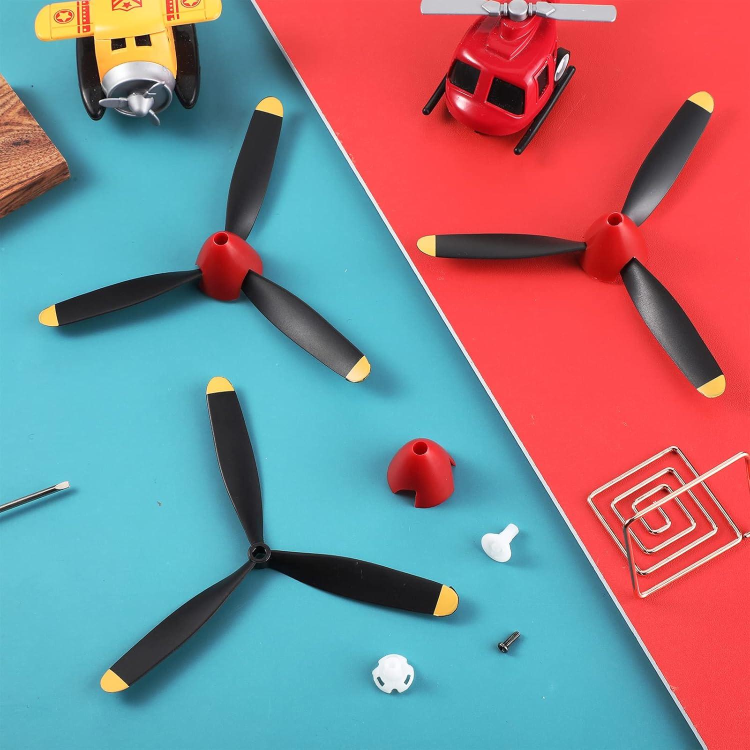 Outus 6 Hélices Repuesto Avión RC 3 Palas y Adaptadores