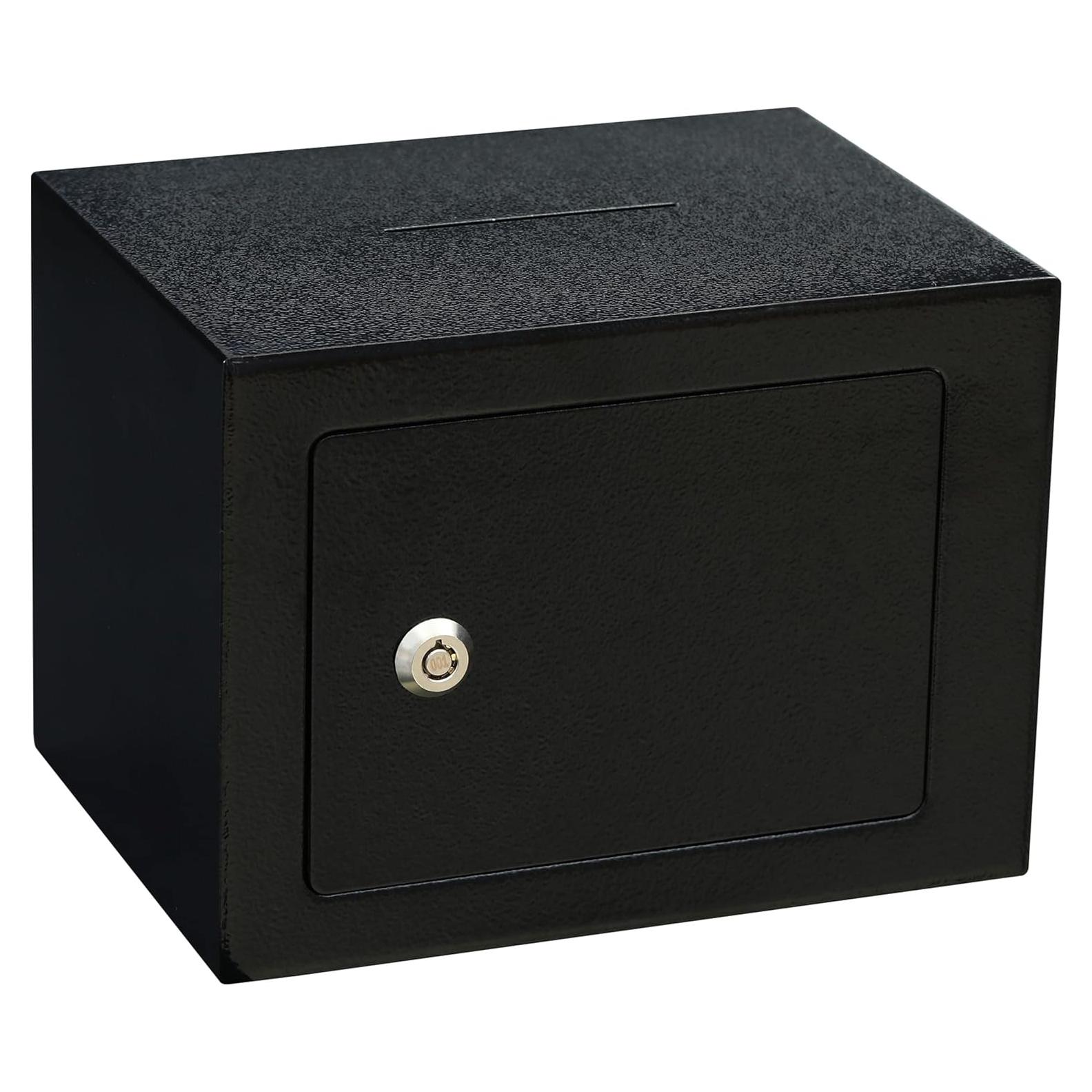 Caja Fuerte Pequeña ELLAIG 22.9x17x17 cm Seguridad Negra