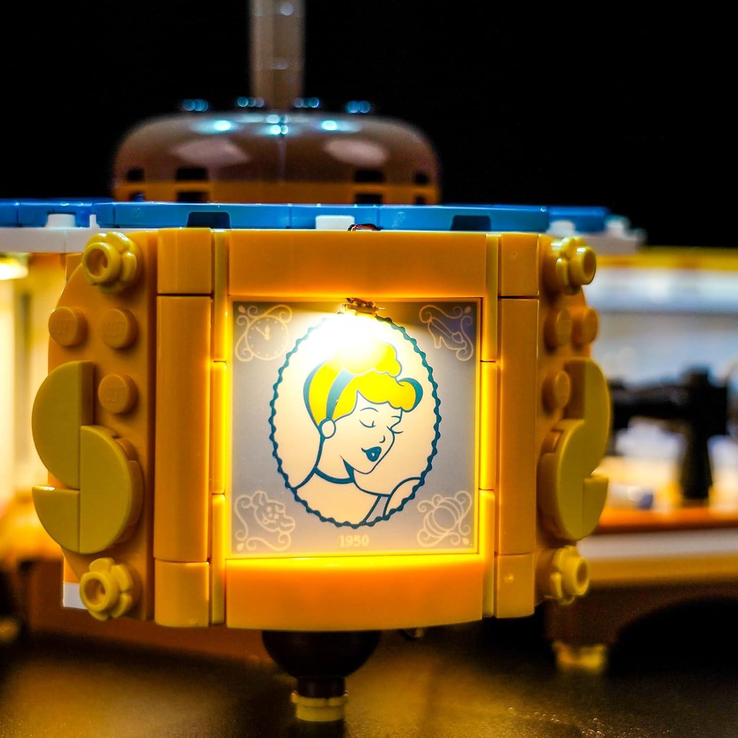 Kit de Iluminación LED Brickshining para Lego Cenicienta 43266