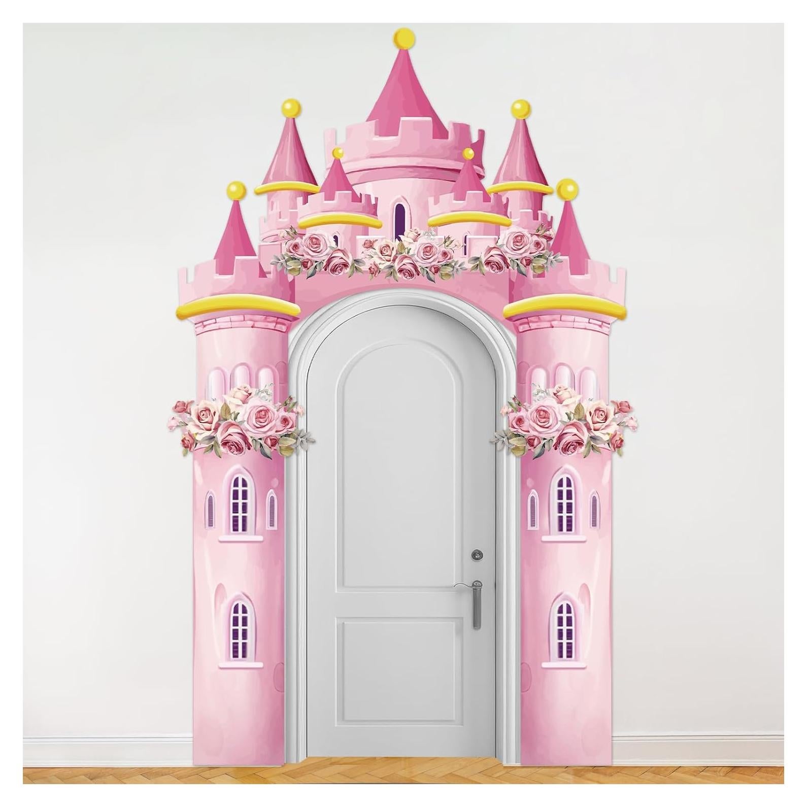 Banner de Fiesta Princesa Rosa CHUNNIN 176x123 cm Decoración