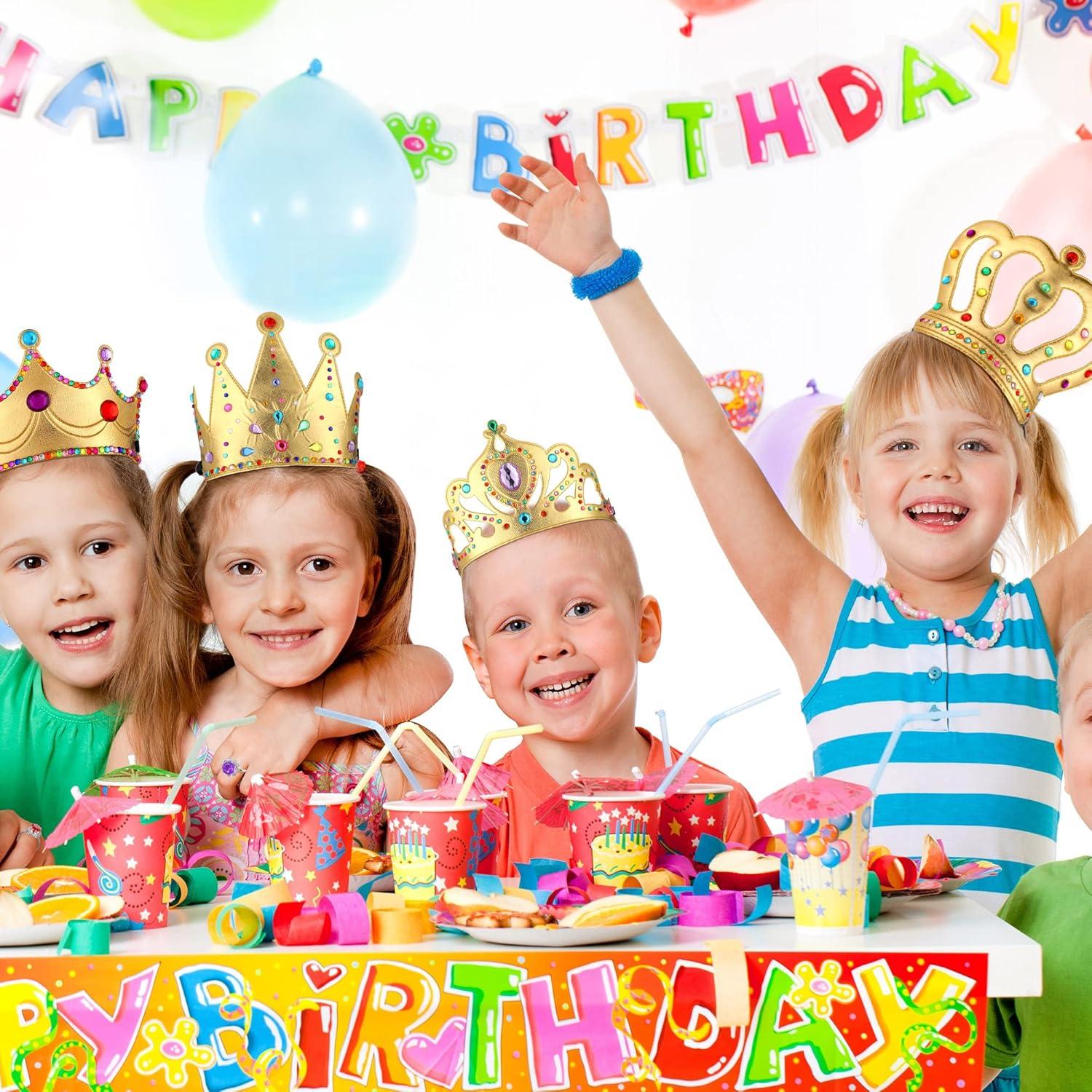 Set 12 Coronitas de Espuma Princesa + 928 Pegatinas + 12 Anillos