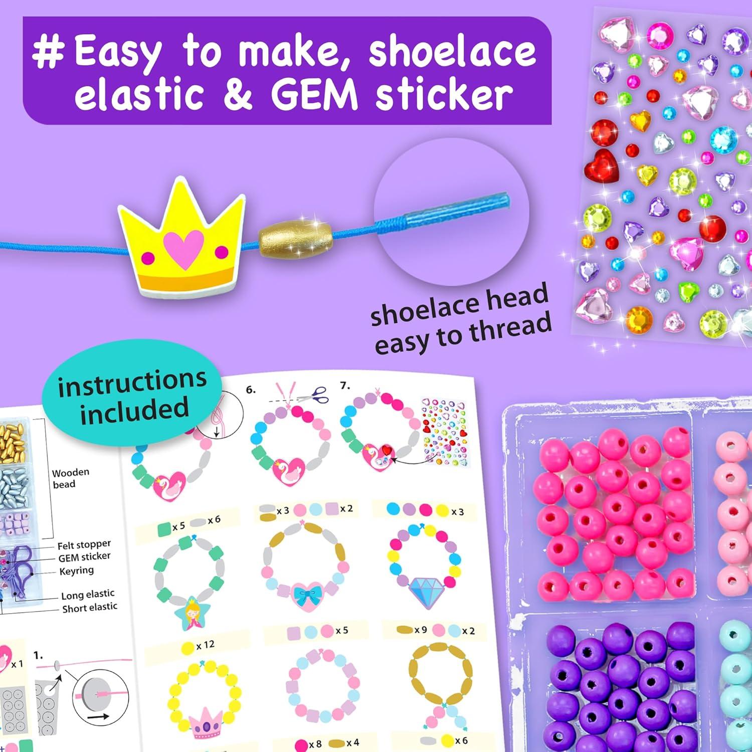 Kit de Fabricación de Pulseras EZCRA para Niños 14 Proyectos