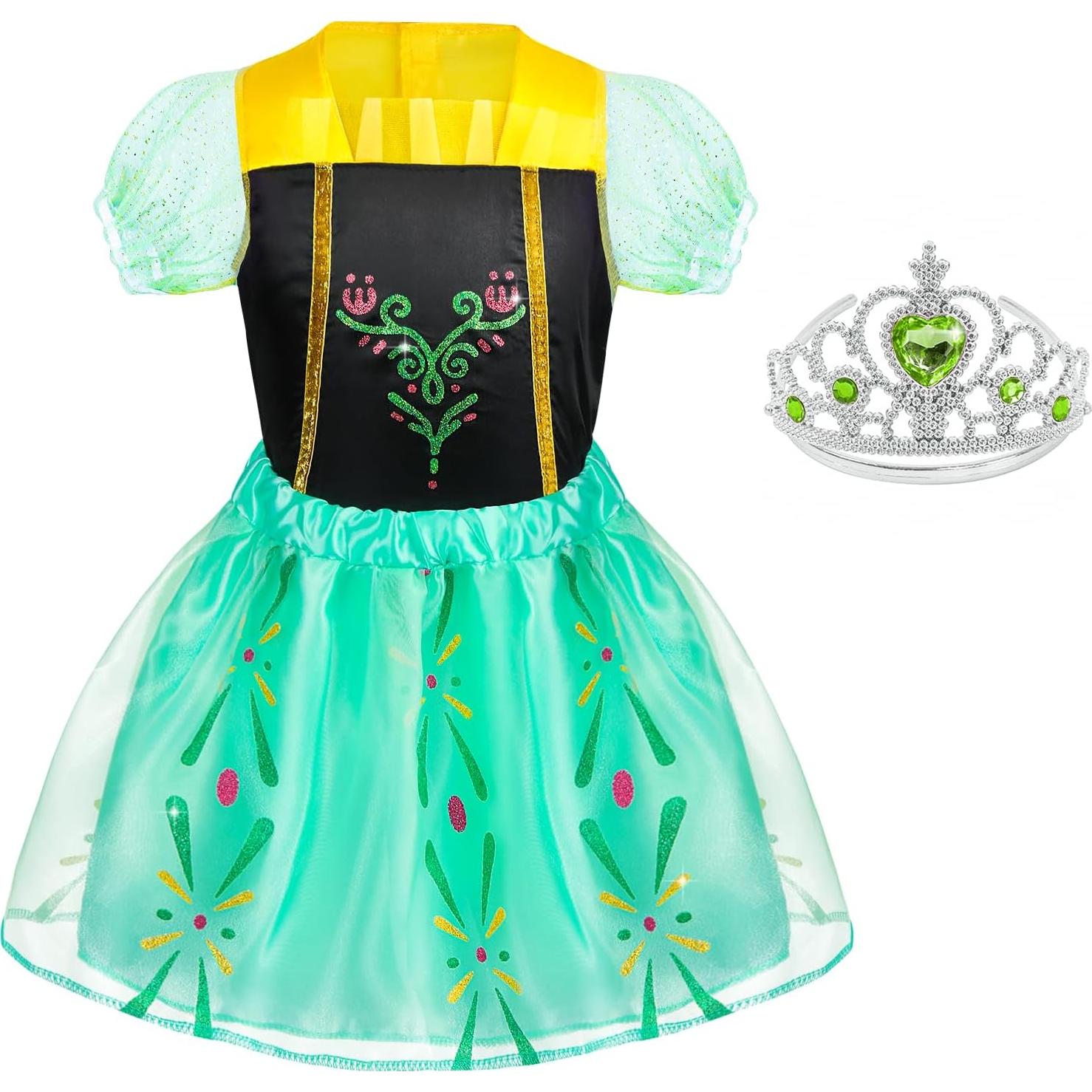 Disfraz de Princesa para Niñas 3 a 6 Años - Teuevayl