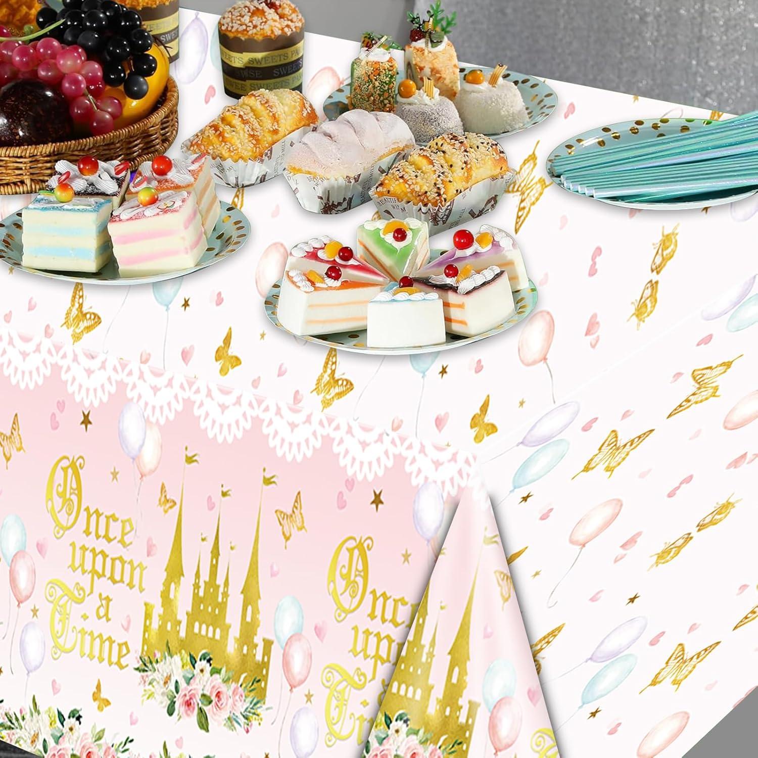 3 Manteles de Fiesta Princesa Rejoice Bunny 137x274 cm