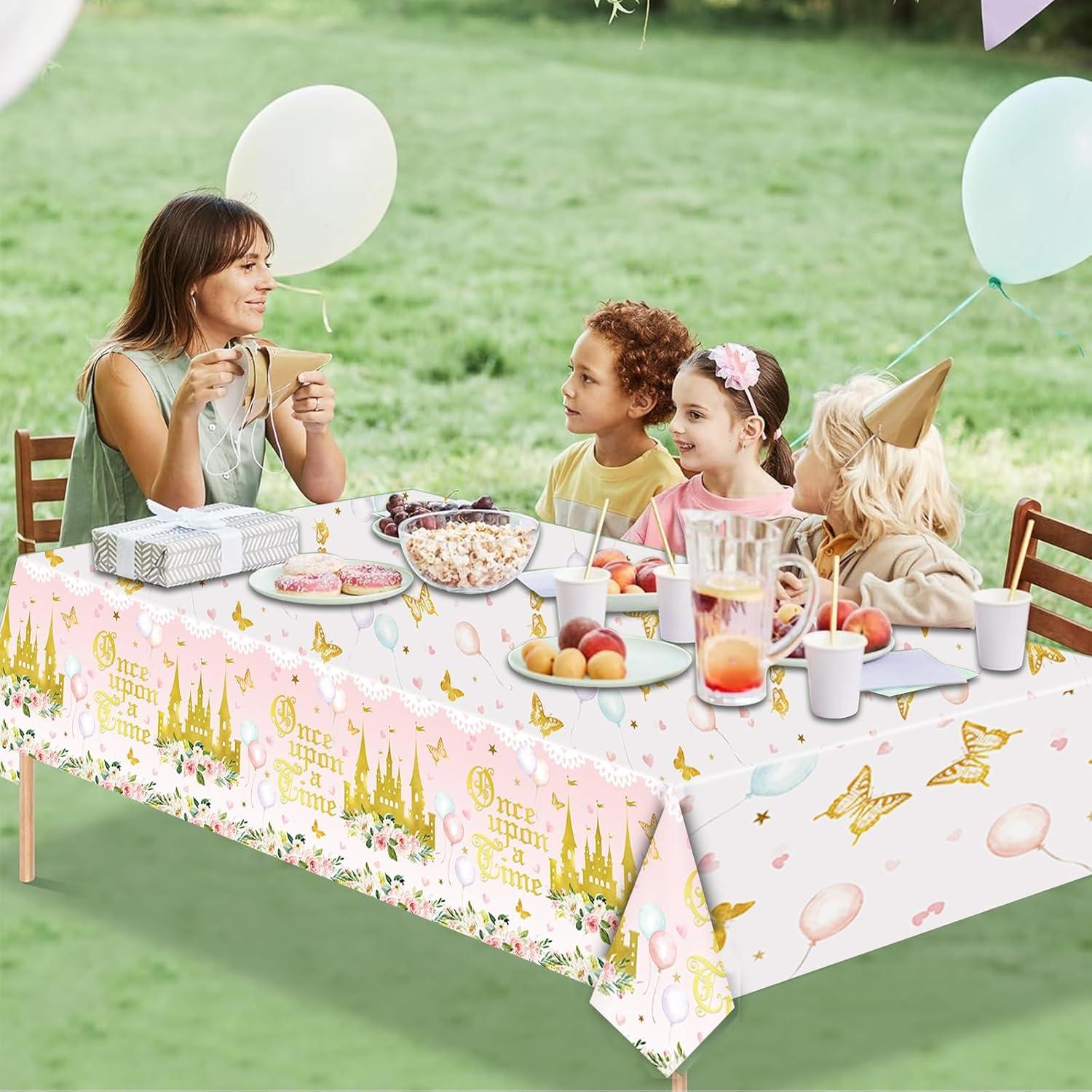 3 Manteles de Fiesta Princesa Rejoice Bunny 137x274 cm