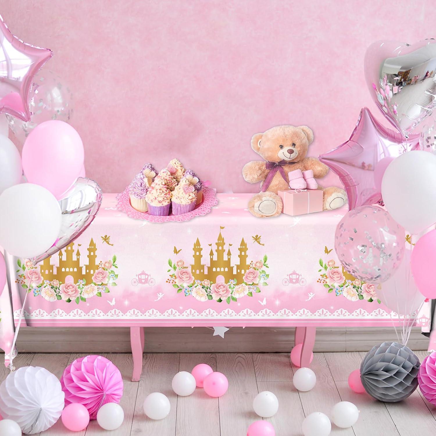 Paquete de 3 Manteles Rectangulares de Princesa Peghoqu 220x130cm