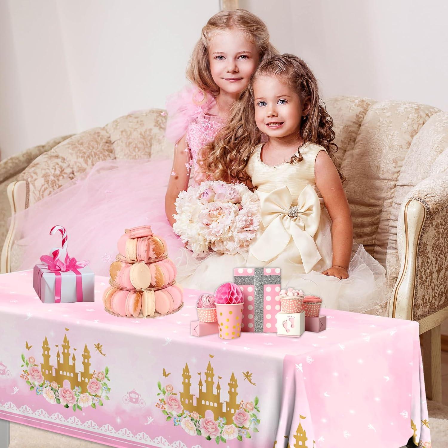 Paquete de 3 Manteles Rectangulares de Princesa Peghoqu 220x130cm