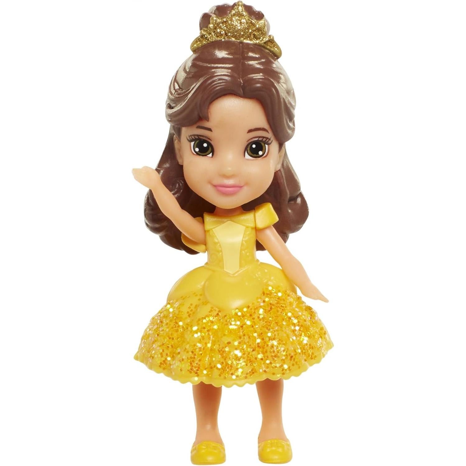 Mini Muñeca Poseable Sparkle Belle Disney 8.9 cm