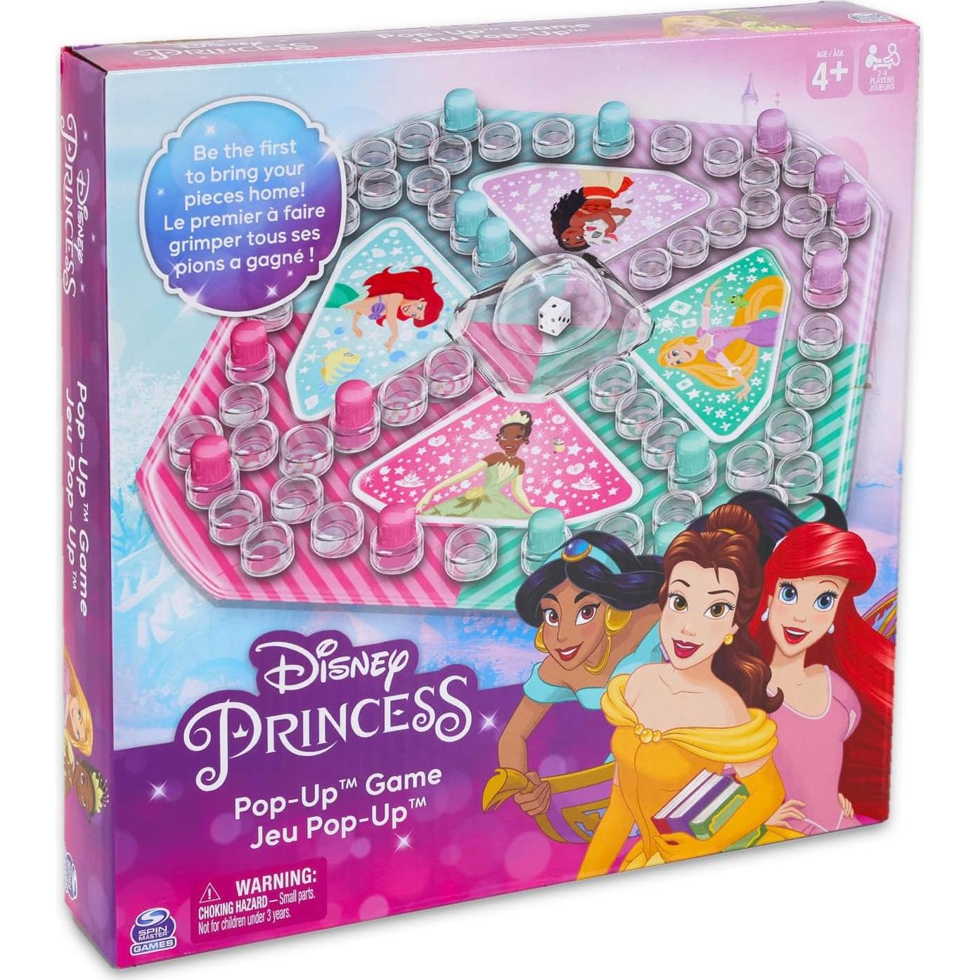 Juego de Mesa Pop Up Princesas Disney - 4 Princesas Incluidas