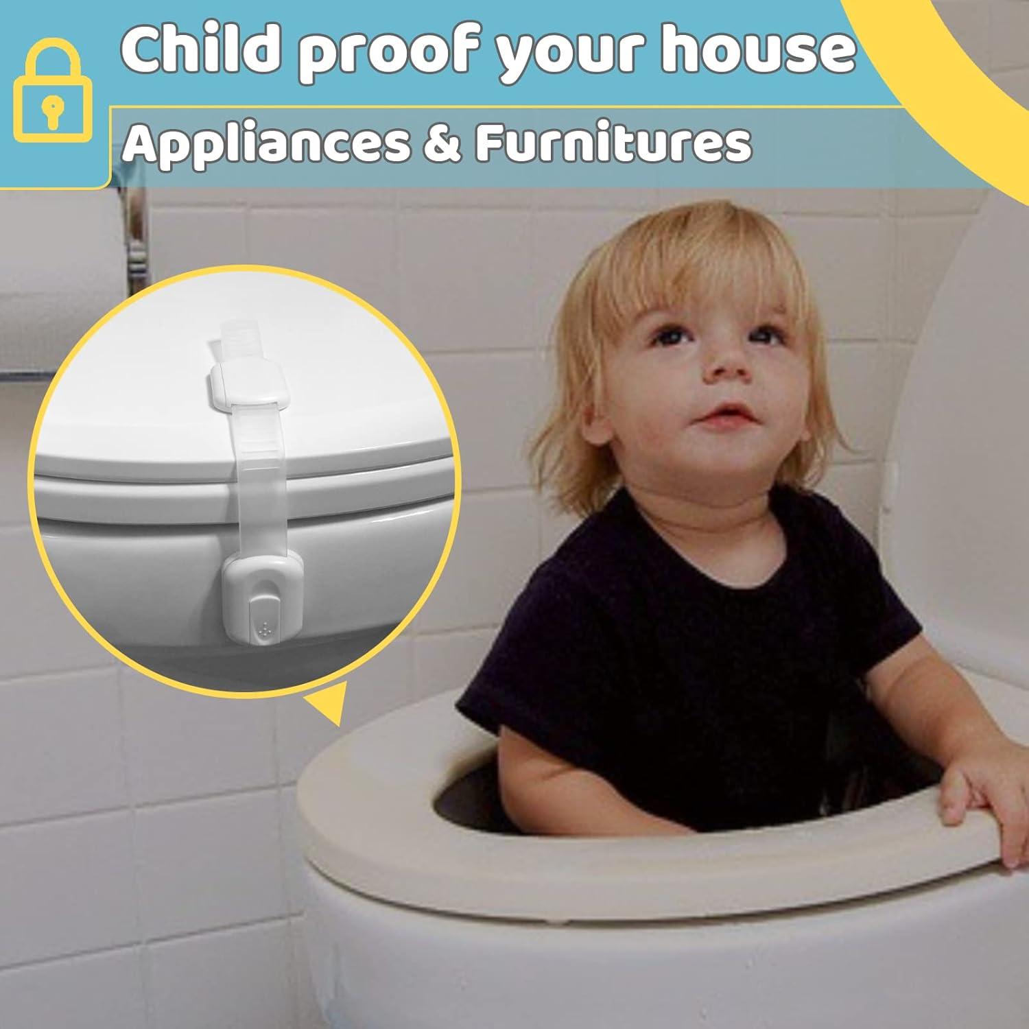 Cerraduras de Seguridad para Gabinetes 4our Kiddies - 2 Paquete