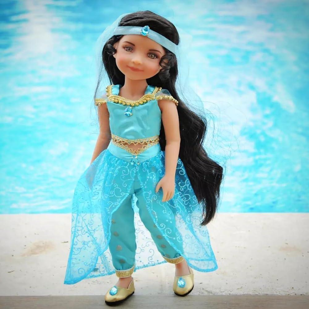 Conjunto de Ropa de Princesa para Muñeca 14" Emily Rose 9 Piezas