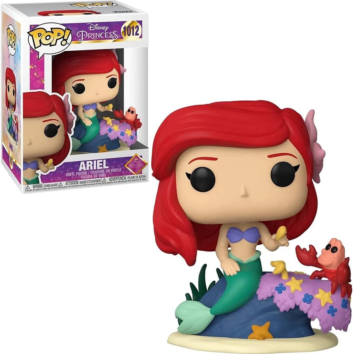 Figura de Vinilo Funko Pop! La Sirenita Ariel 9.53 cm con Funda