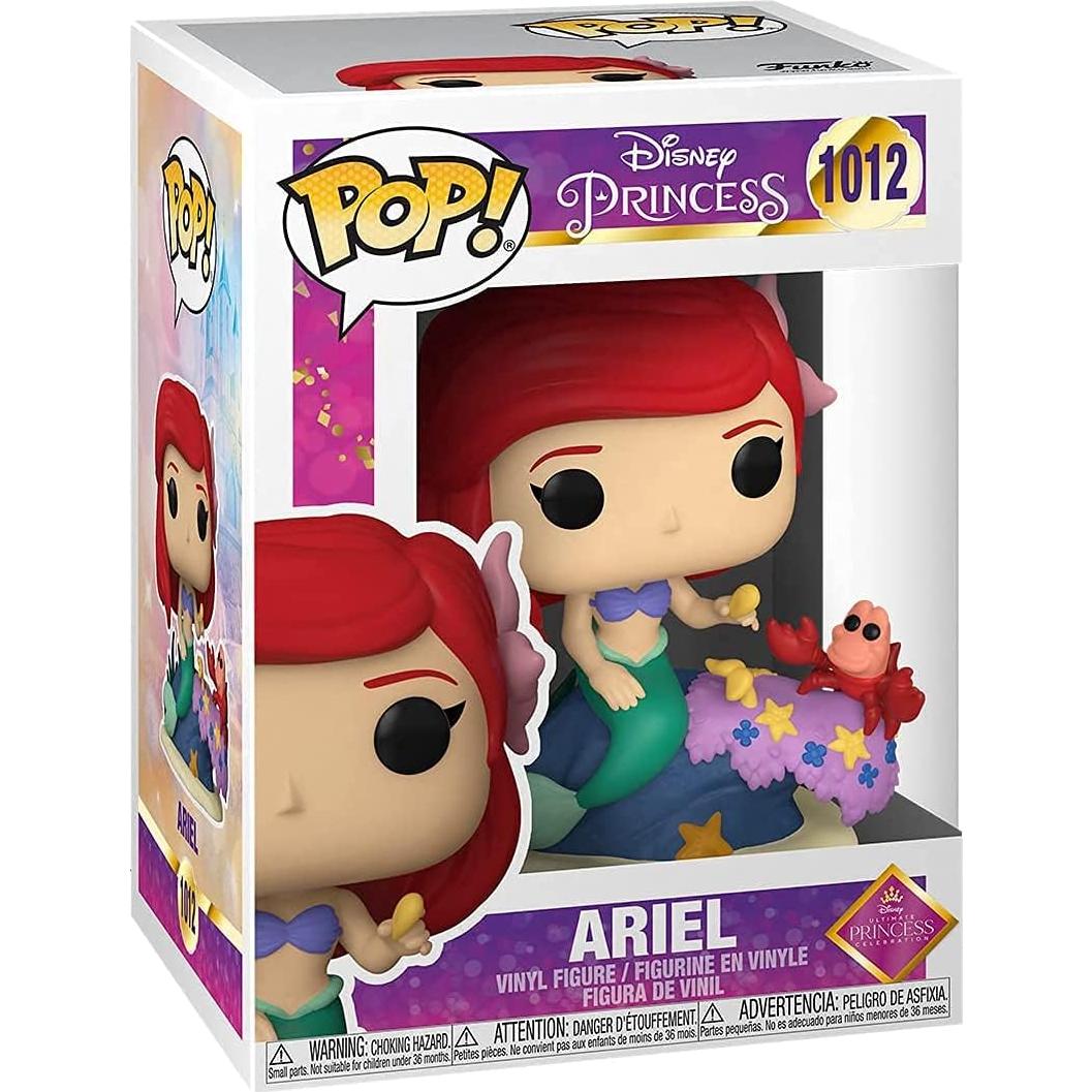 Figura de Vinilo Funko Pop! La Sirenita Ariel 9.53 cm con Funda