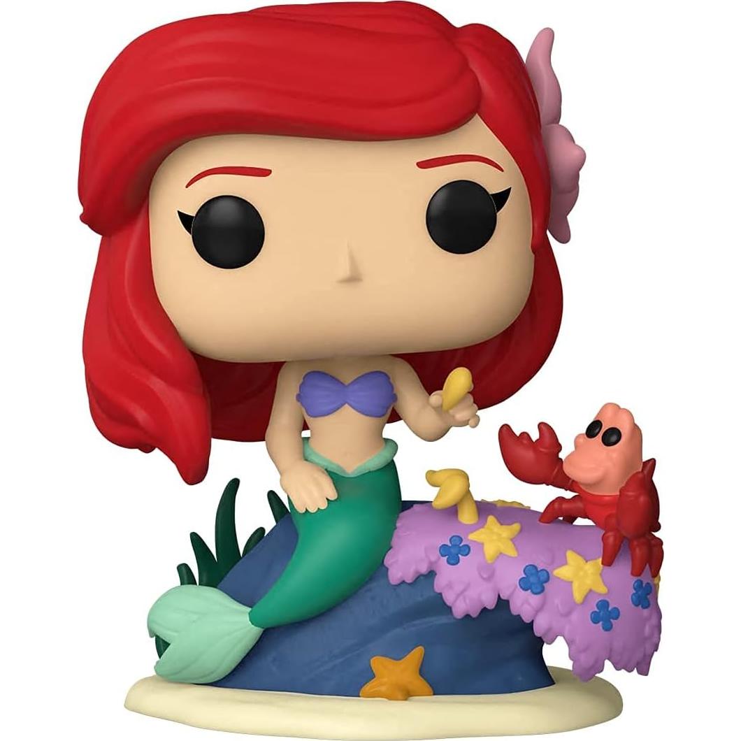Figura de Vinilo Funko Pop! La Sirenita Ariel 9.53 cm con Funda