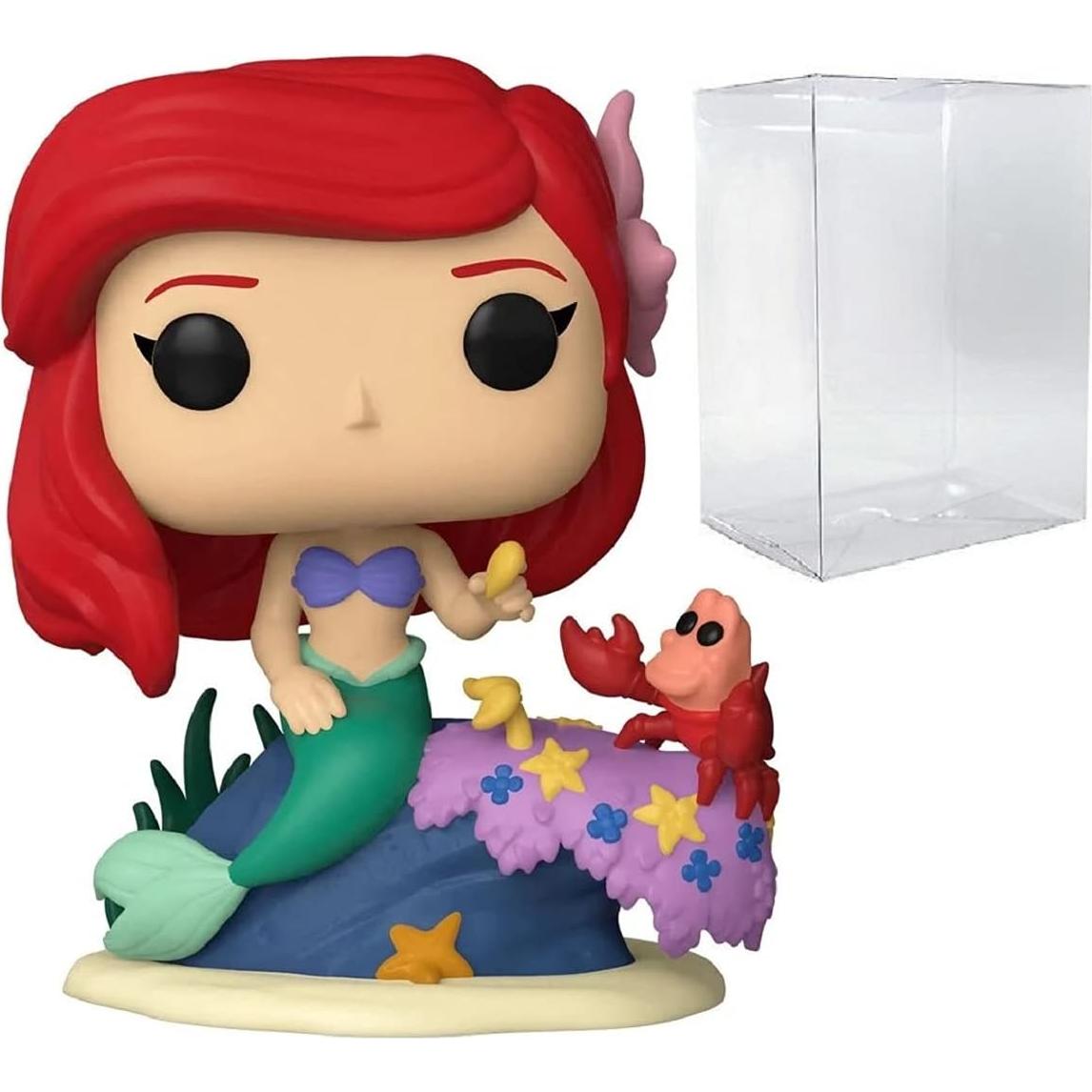 Figura de Vinilo Funko Pop! La Sirenita Ariel 9.53 cm con Funda