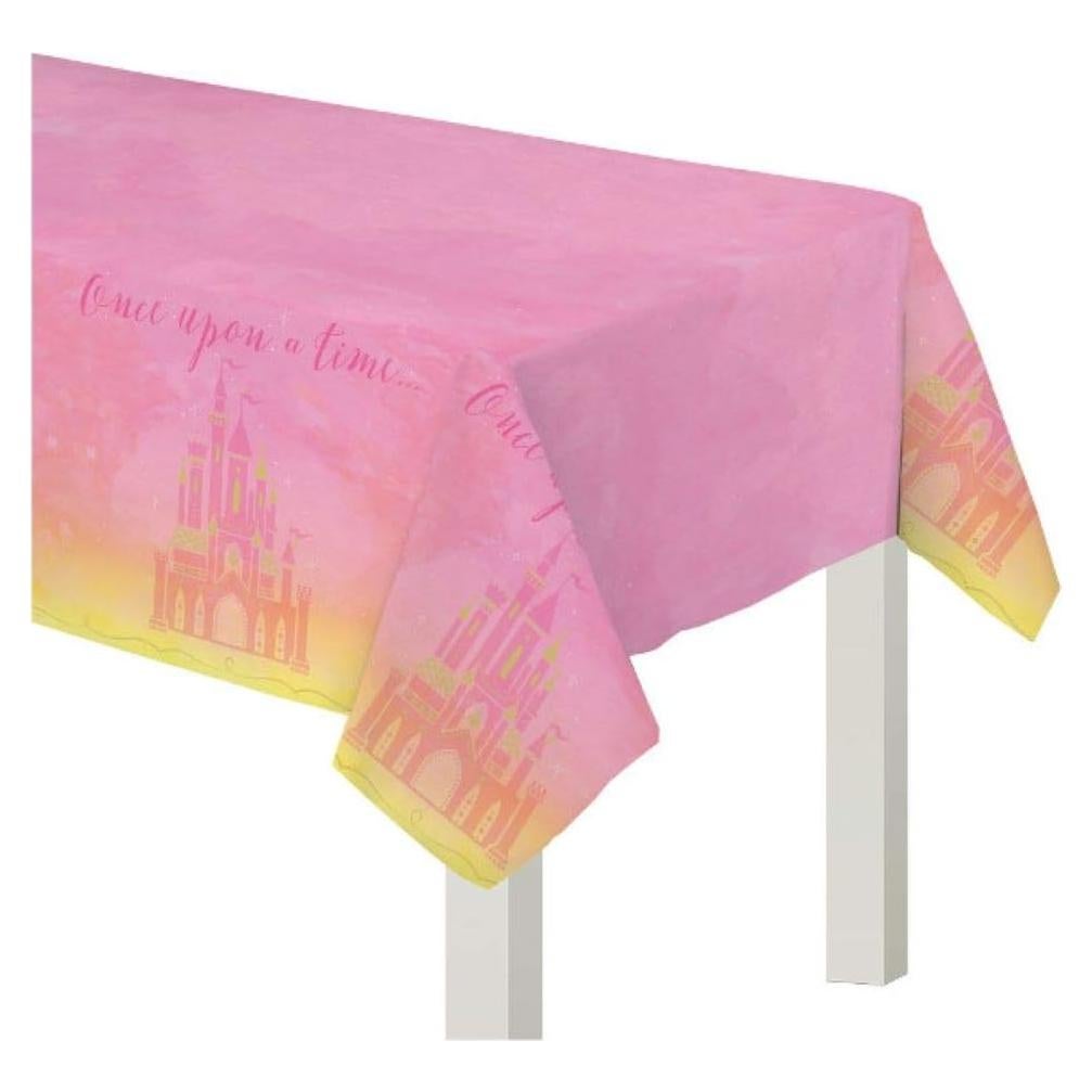 Cubierta de Mesa Plástica Amscan Princesa Disney 243.84x137.16 cm