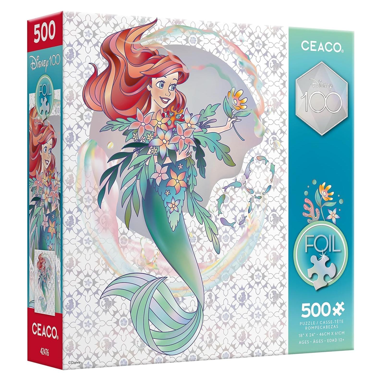 Rompecabezas Ceaco 500 Piezas La Sirenita Ariel 61x46 cm