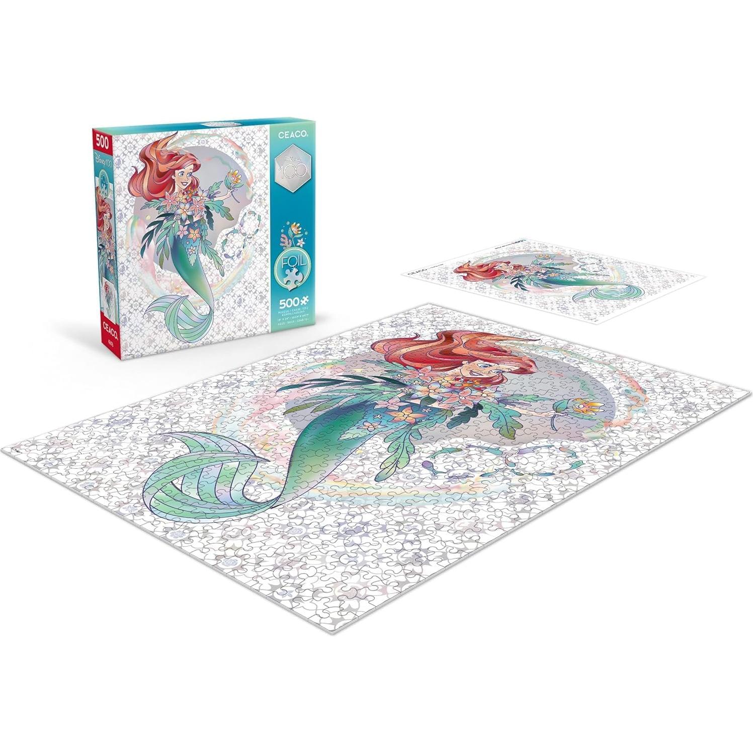 Rompecabezas Ceaco 500 Piezas La Sirenita Ariel 61x46 cm