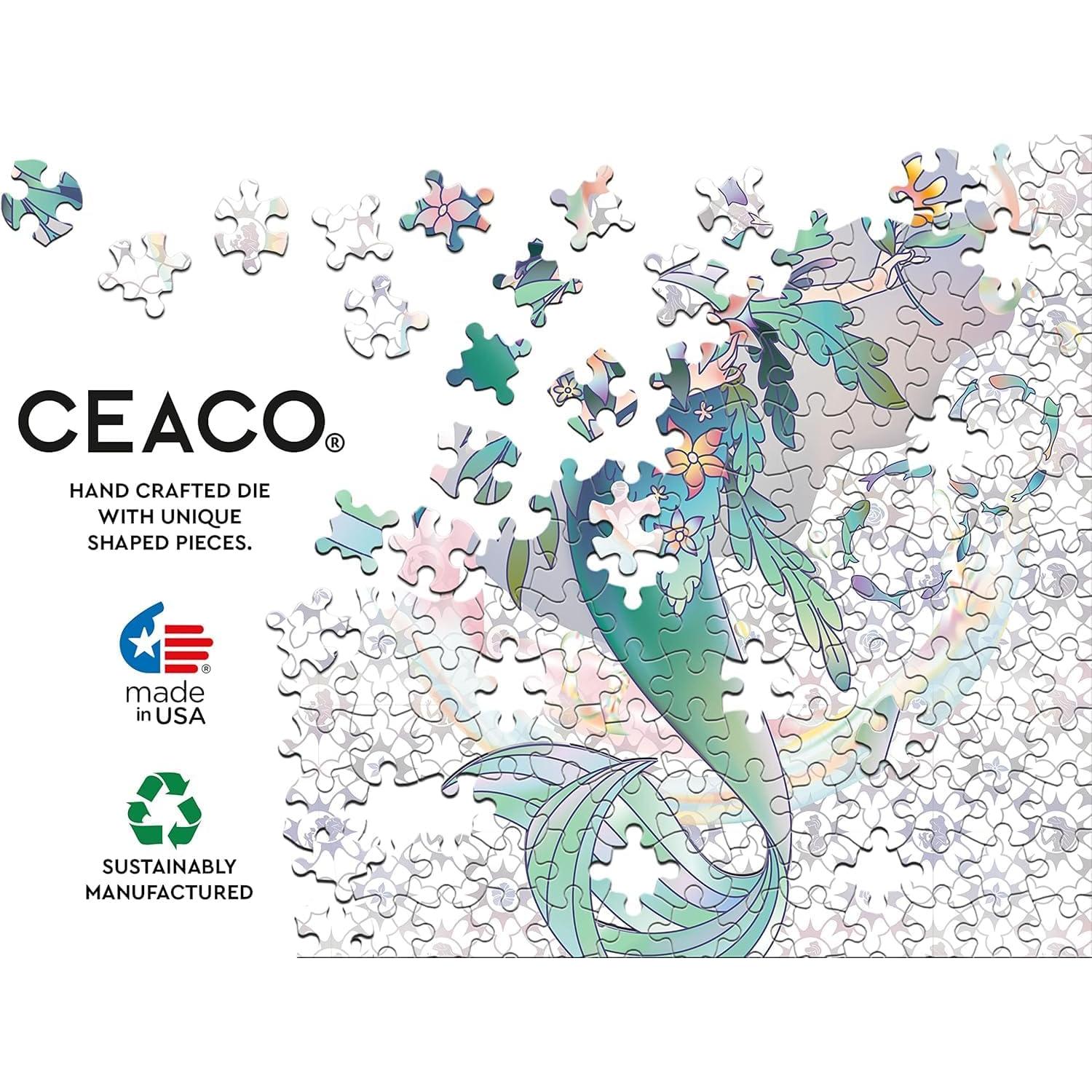 Rompecabezas Ceaco 500 Piezas La Sirenita Ariel 61x46 cm